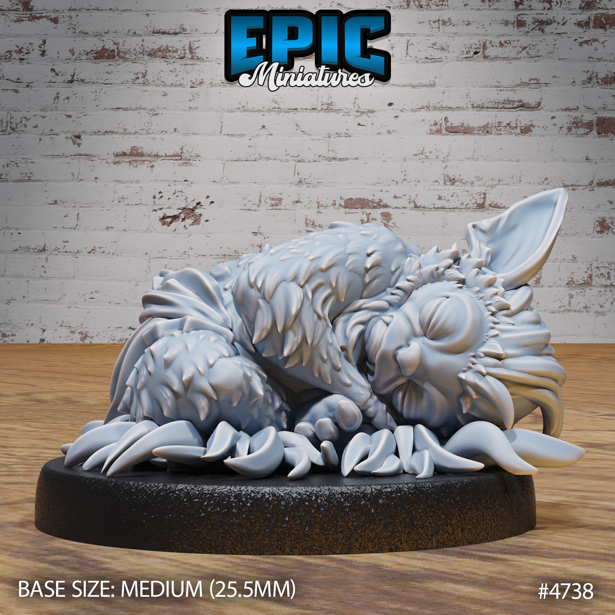 Baby Bugbear #4736-#4738 by Epic Miniatures