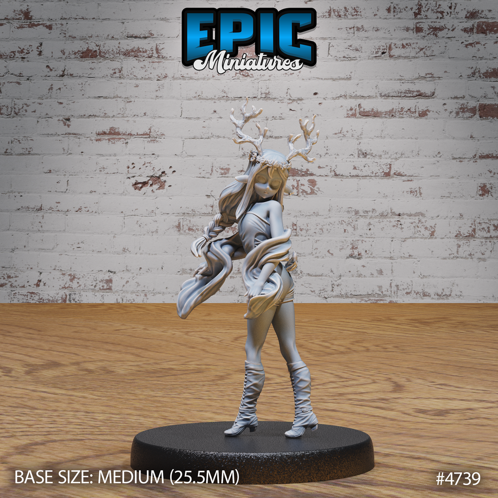 Druid Child Female #4739-4741 by Epic Miniatures
