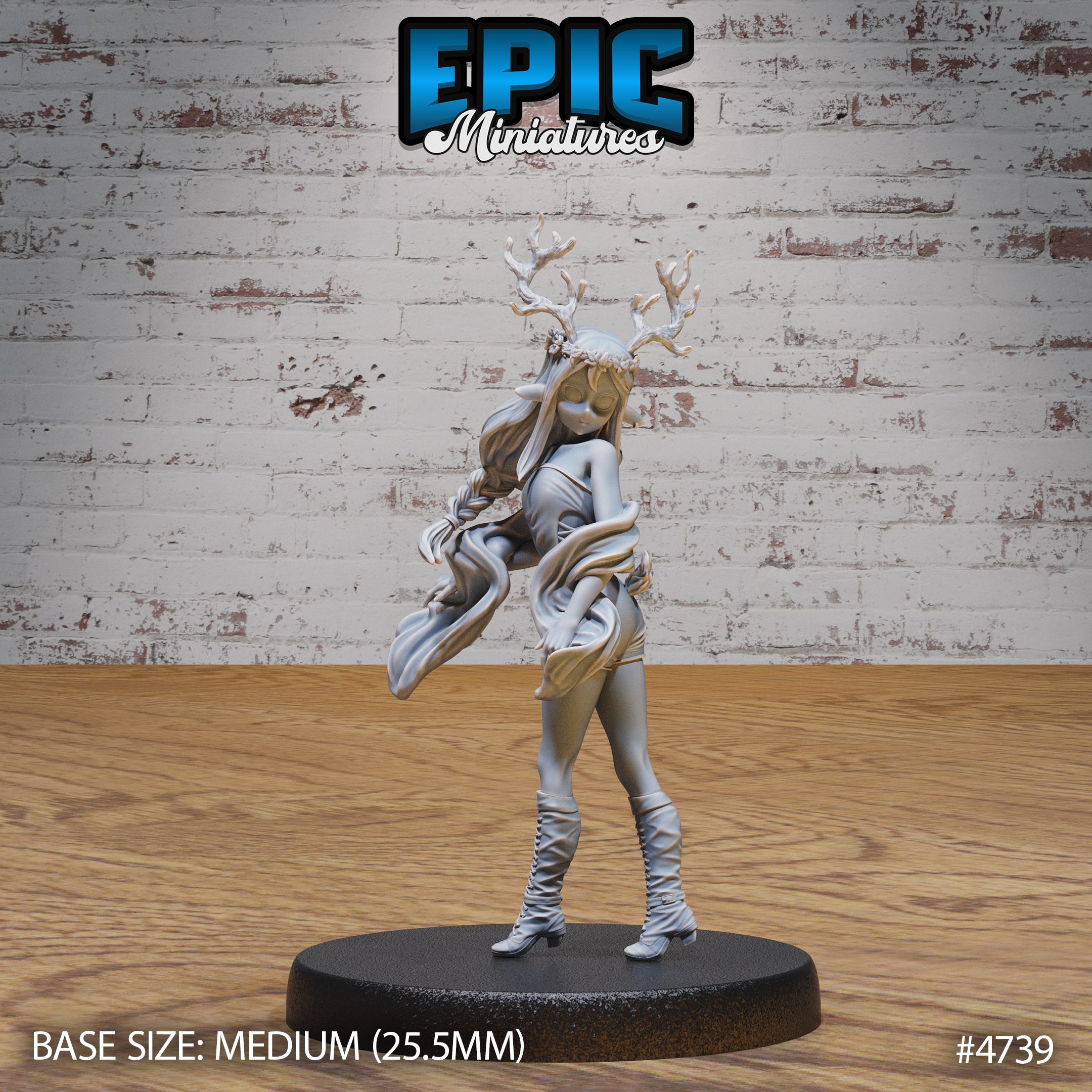 Druid Child Female #4739-4741 by Epic Miniatures
