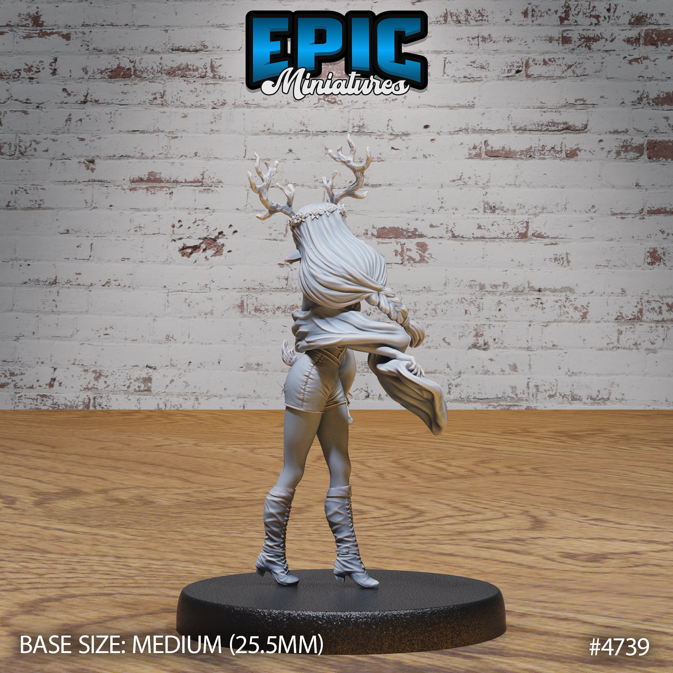 Druid Child Female #4739-4741 by Epic Miniatures
