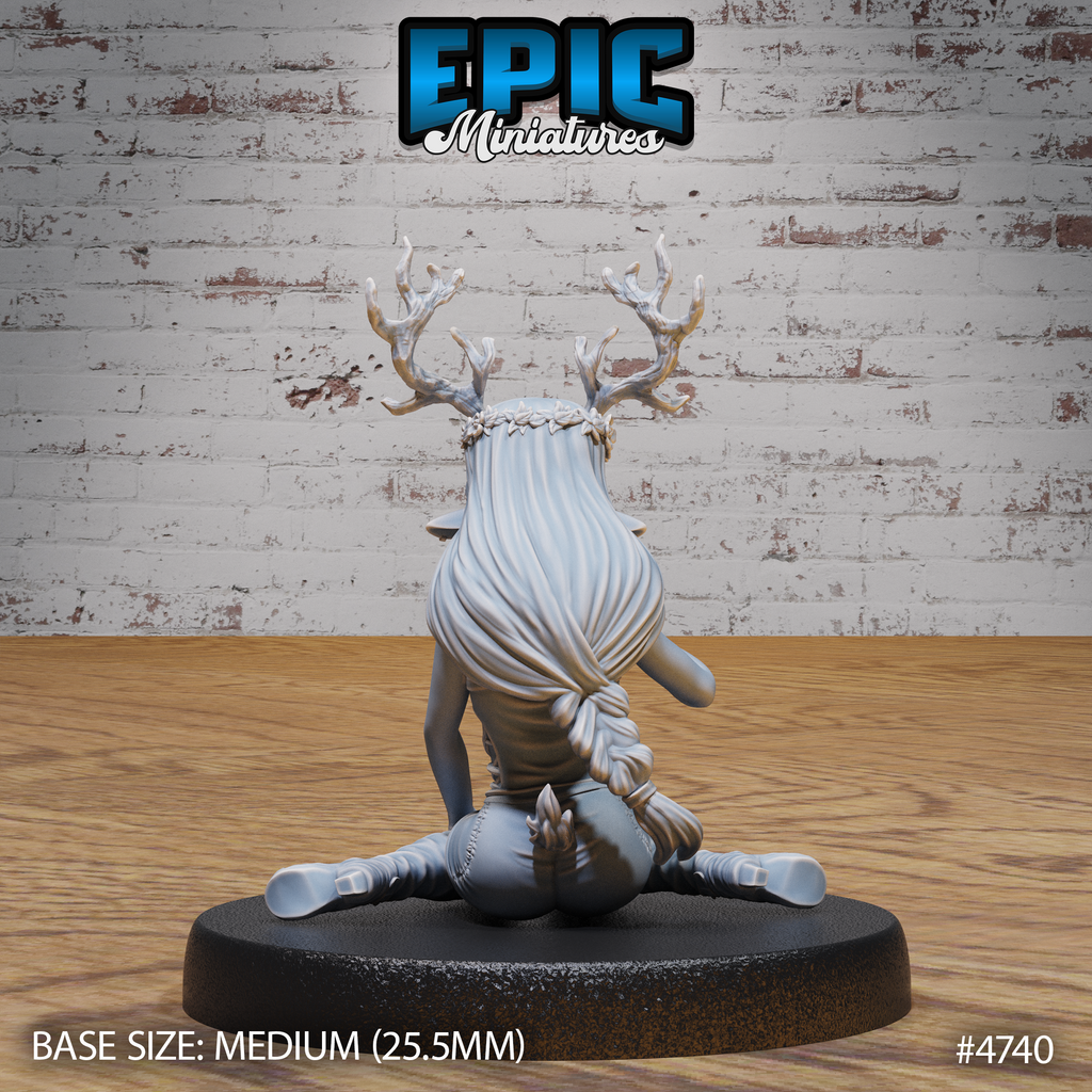 Druid Child Female #4739-4741 by Epic Miniatures
