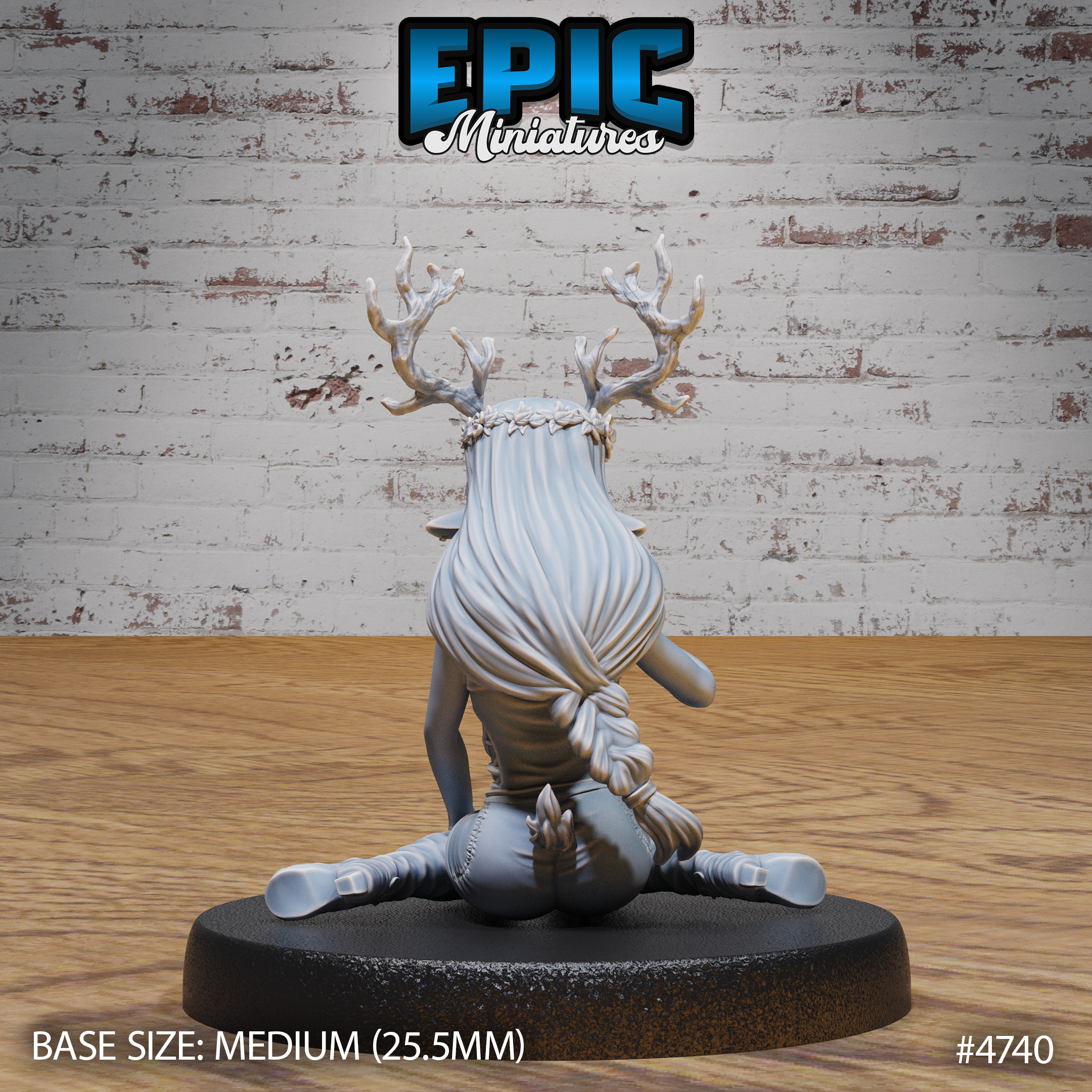 Druid Child Female #4739-4741 by Epic Miniatures