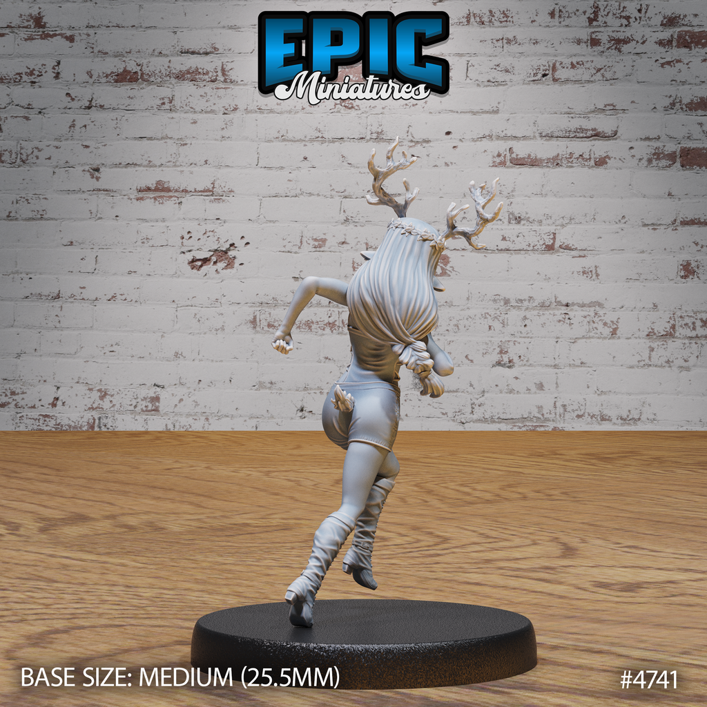 Druid Child Female #4739-4741 by Epic Miniatures