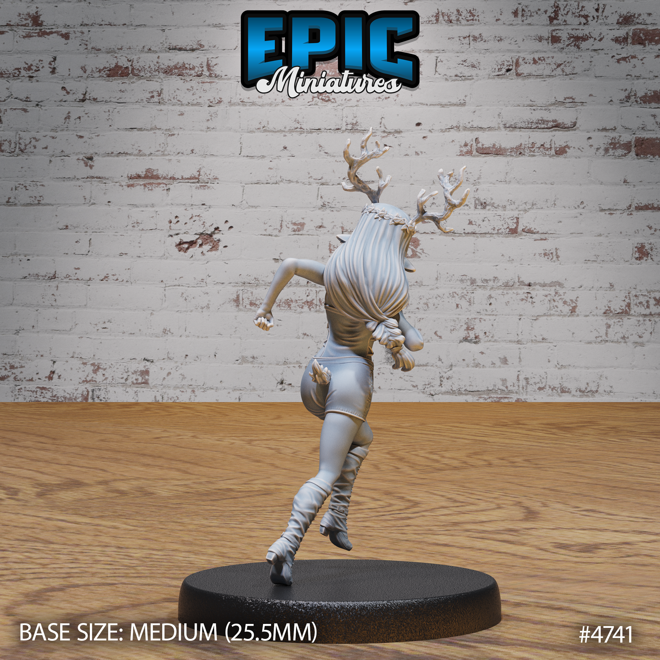 Druid Child Female #4739-4741 by Epic Miniatures