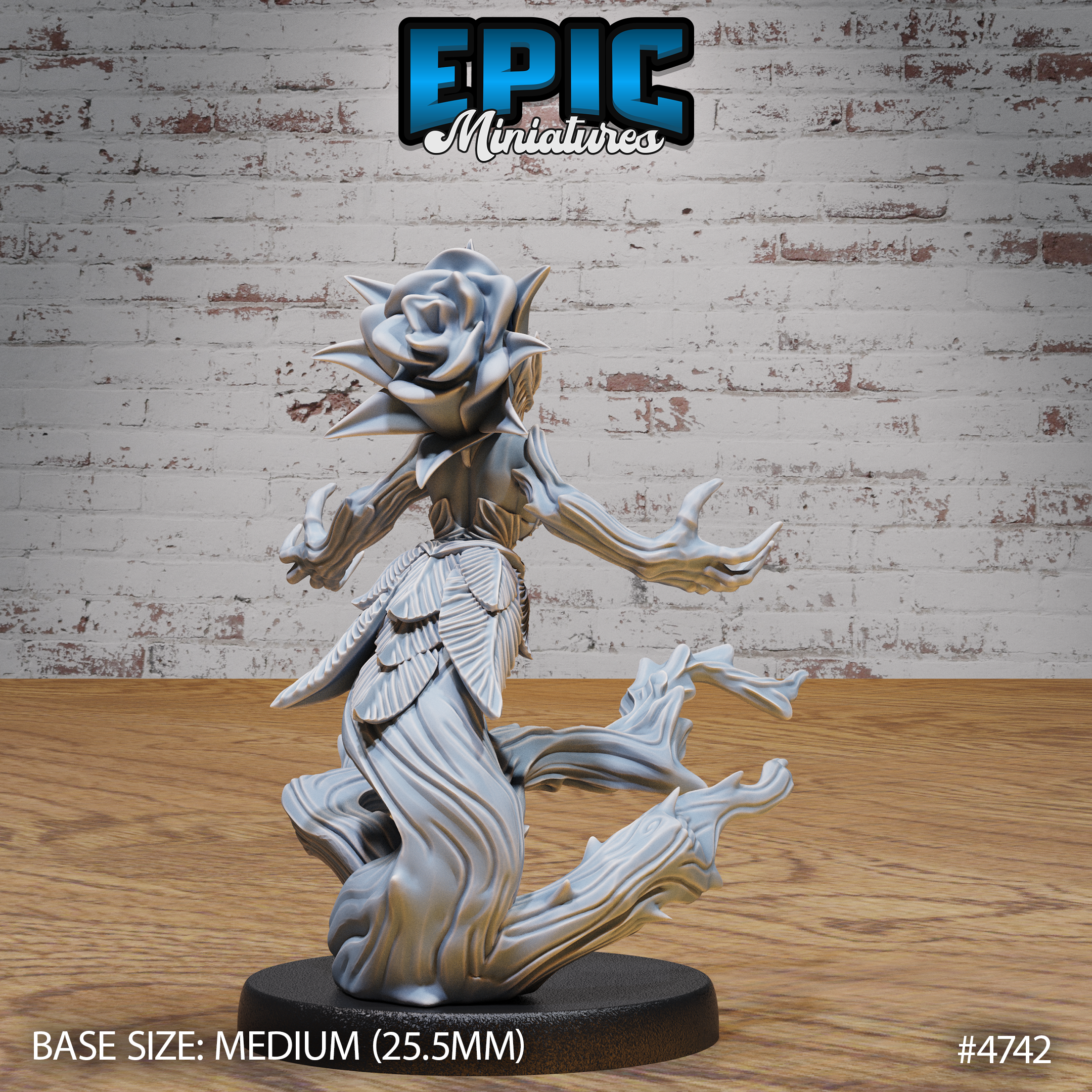 Rose Spirit by Epic Miniatures | 3D Printable D&D Models
