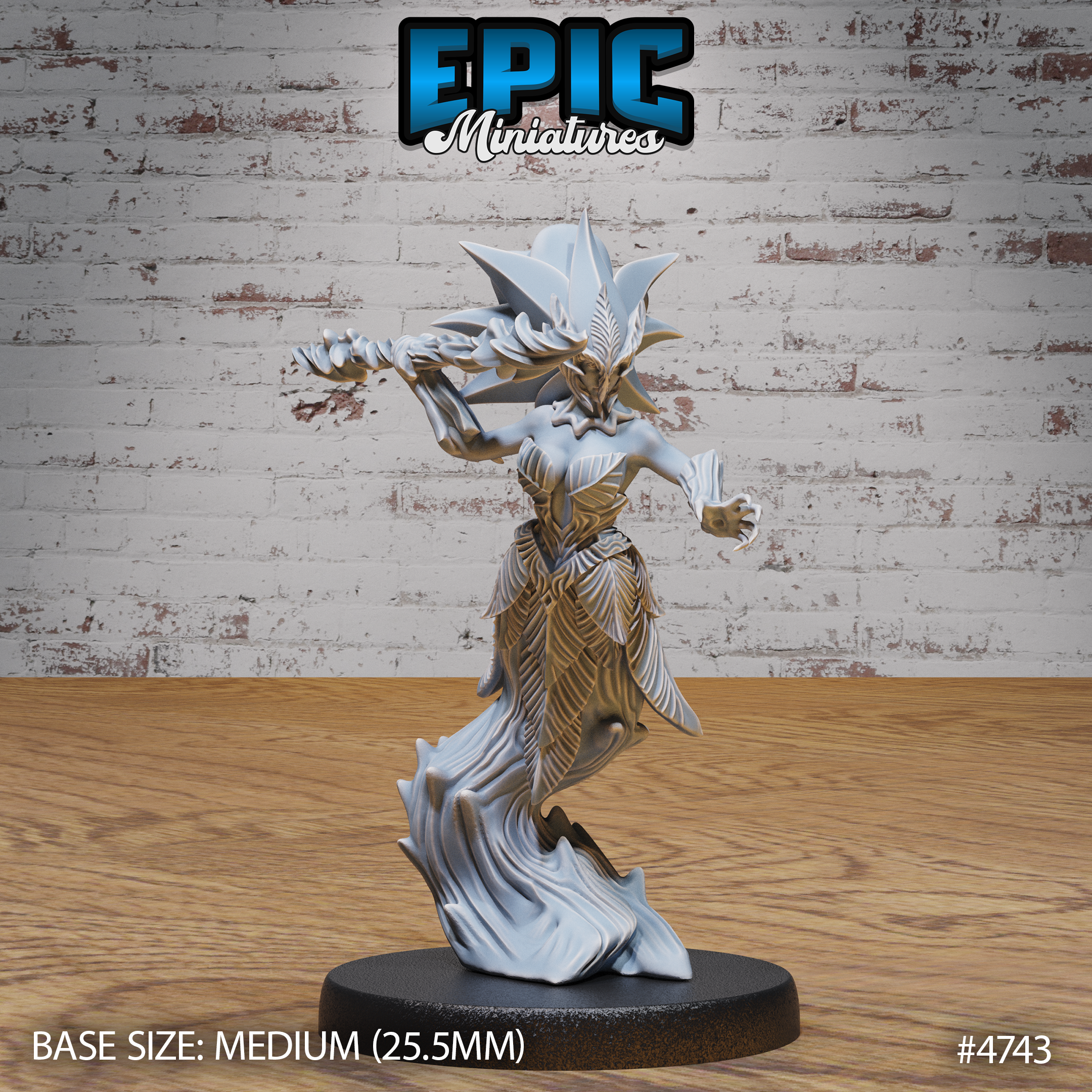 Rose Spirit by Epic Miniatures | 3D Printable D&D Models