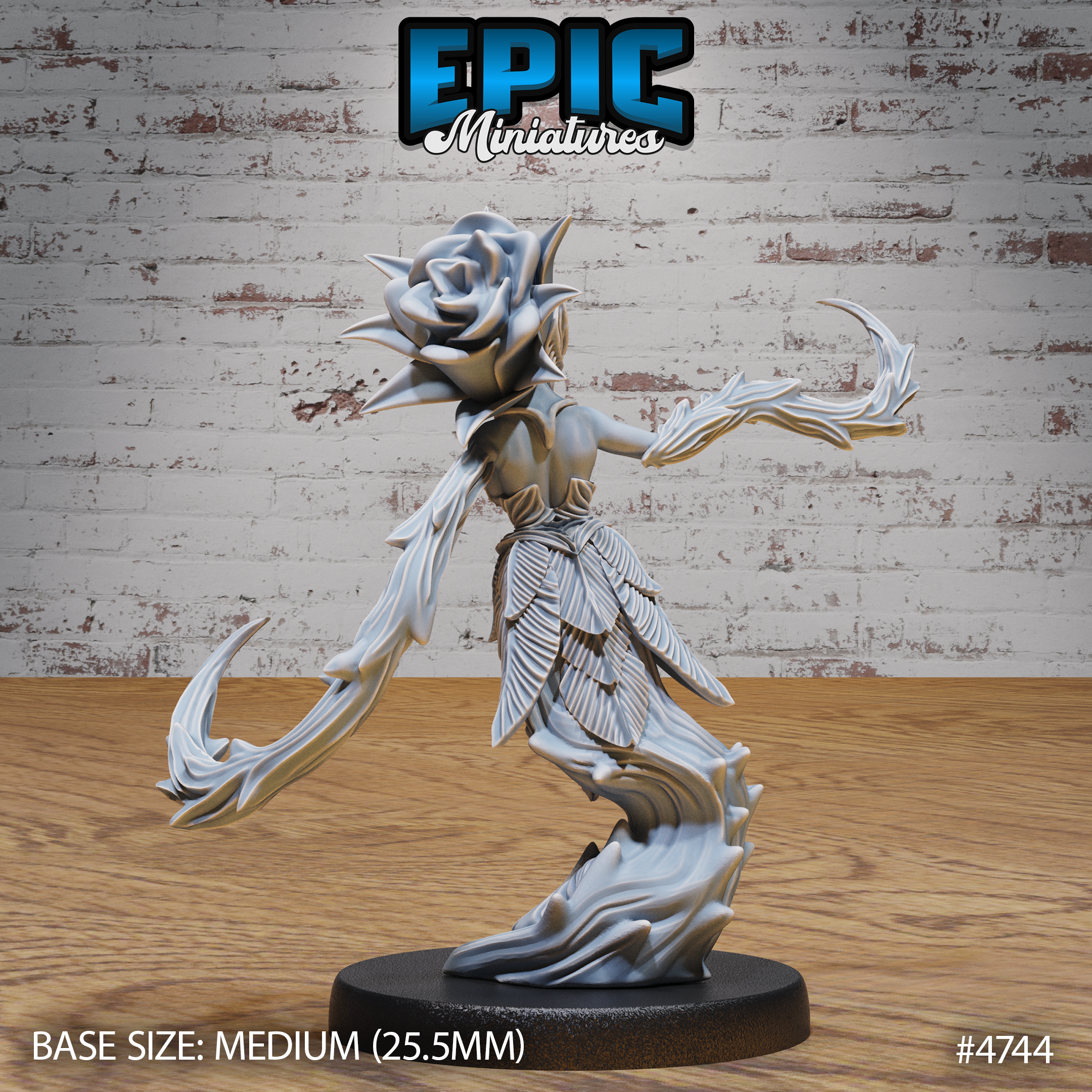 Rose Spirit by Epic Miniatures | 3D Printable D&D Models