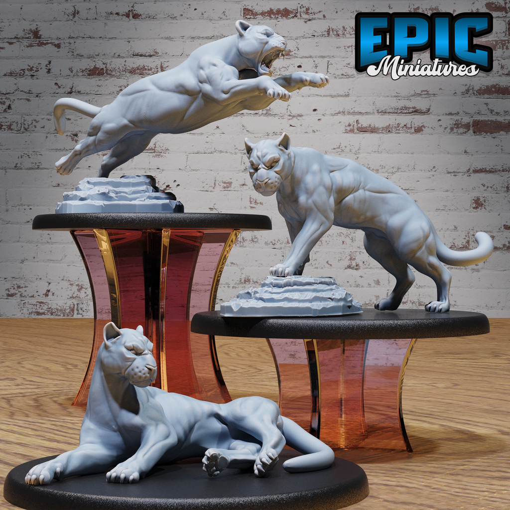 Black Panther #4750-#4752 by Epic Miniatures