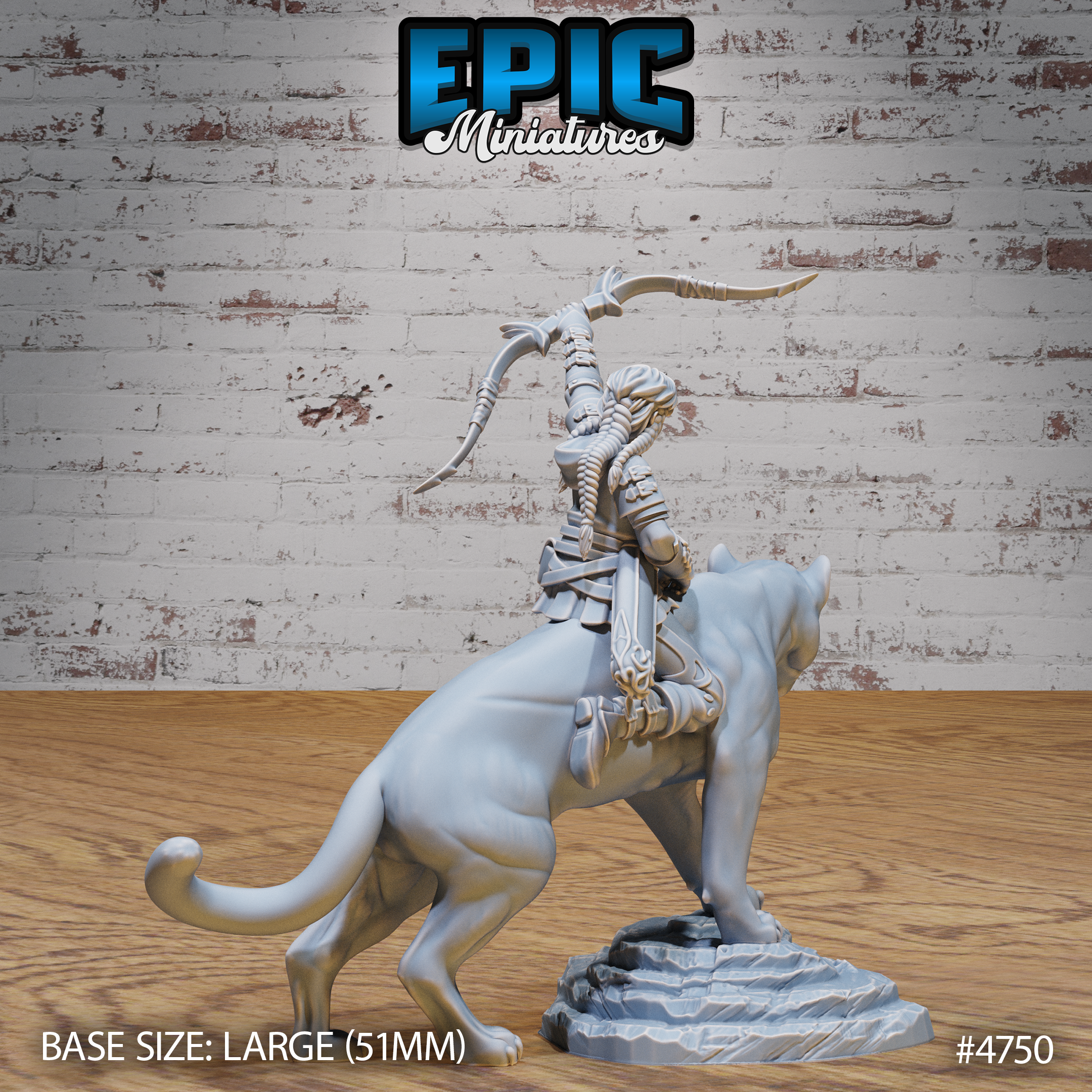 Hunter Girl #4748-4750 by Epic Miniatures