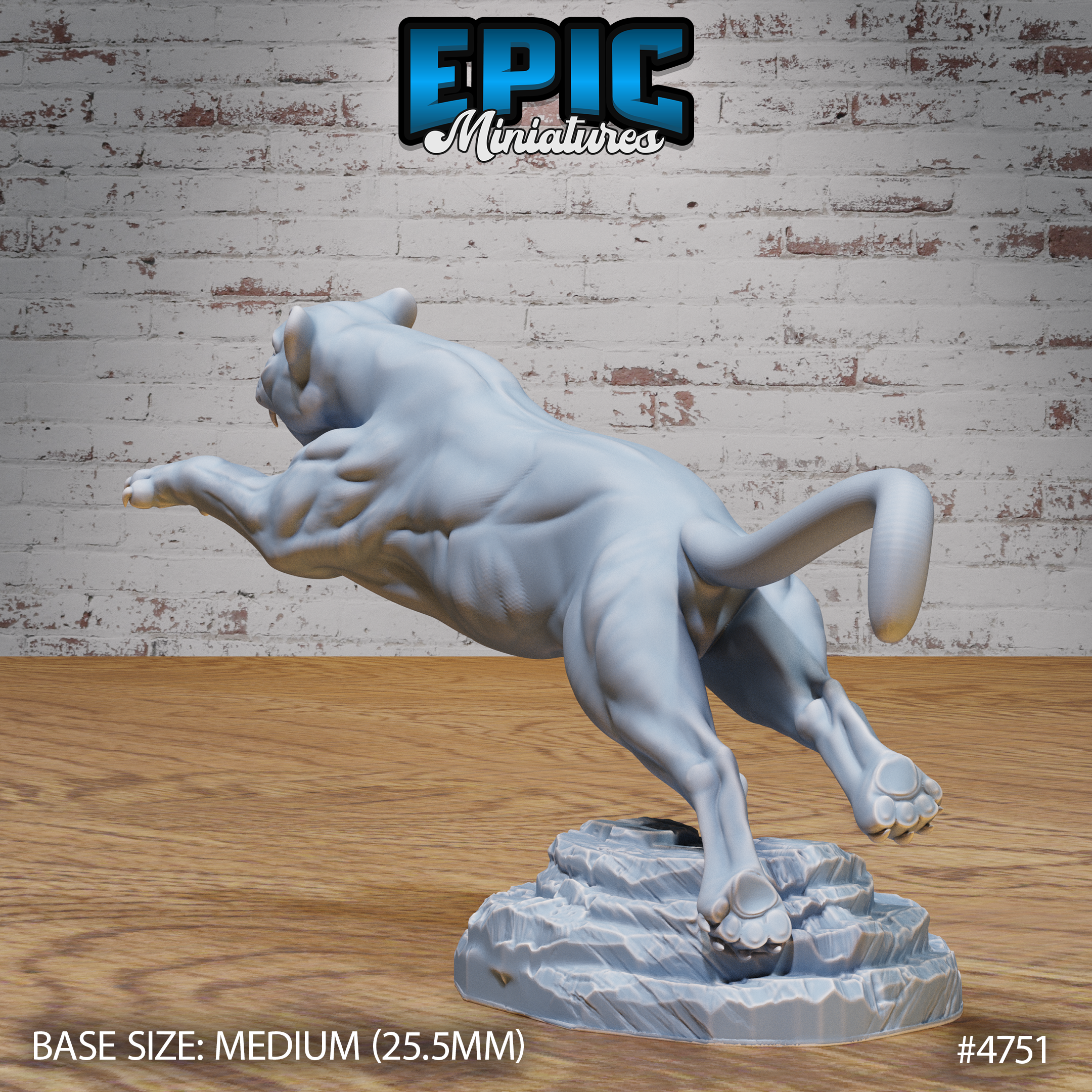 Black Panther #4750-#4752 by Epic Miniatures