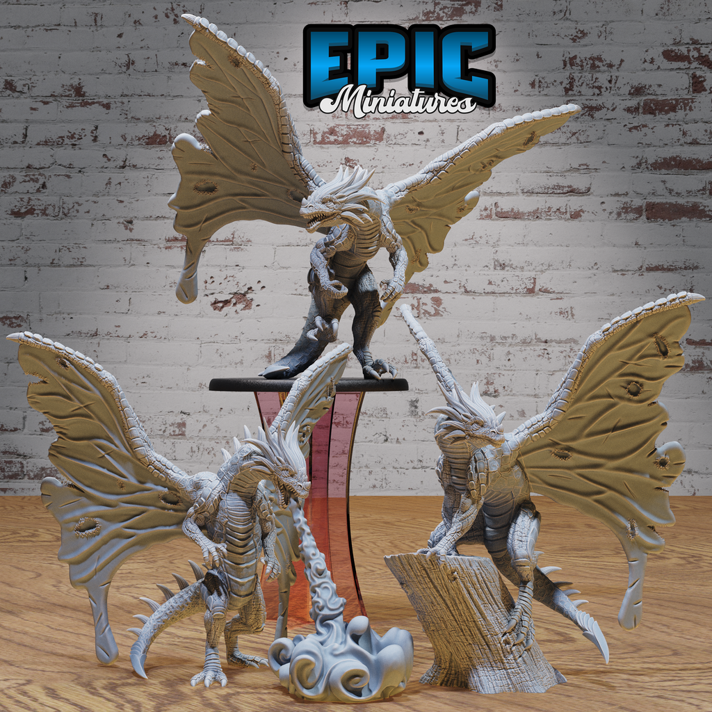 Fairy Dragon Classic #4753-#4755 by Epic Miniatures