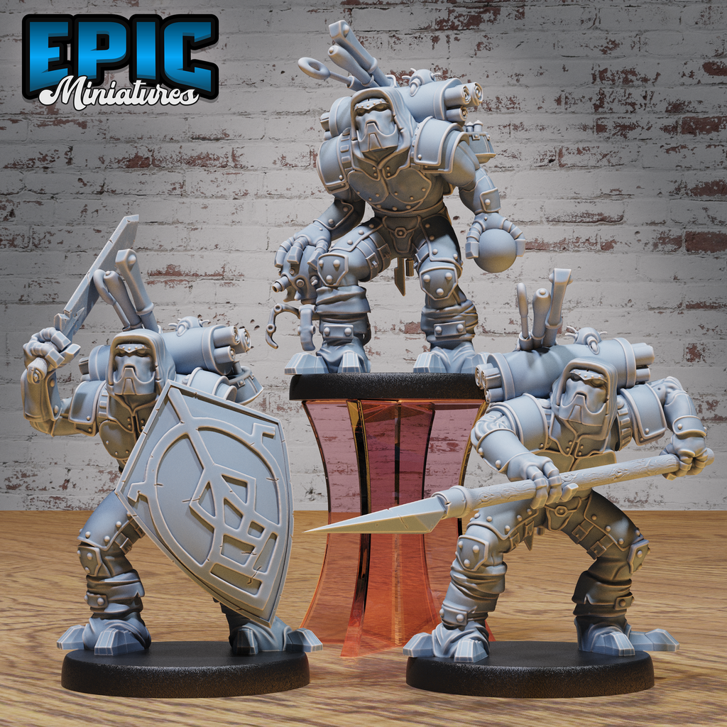 Epic Miniatures Steam Society - Full Set (Steampunk Collection)