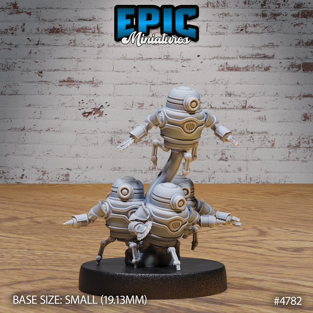 Epic Miniatures Automaton Swarm - Mechanical D&D Tabletop Miniature Set