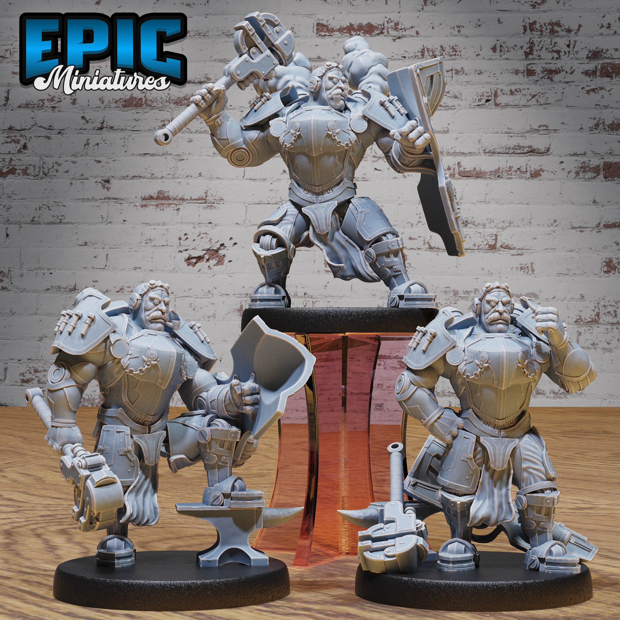 Epic Miniatures Steam Society - Full Set (Steampunk Collection)