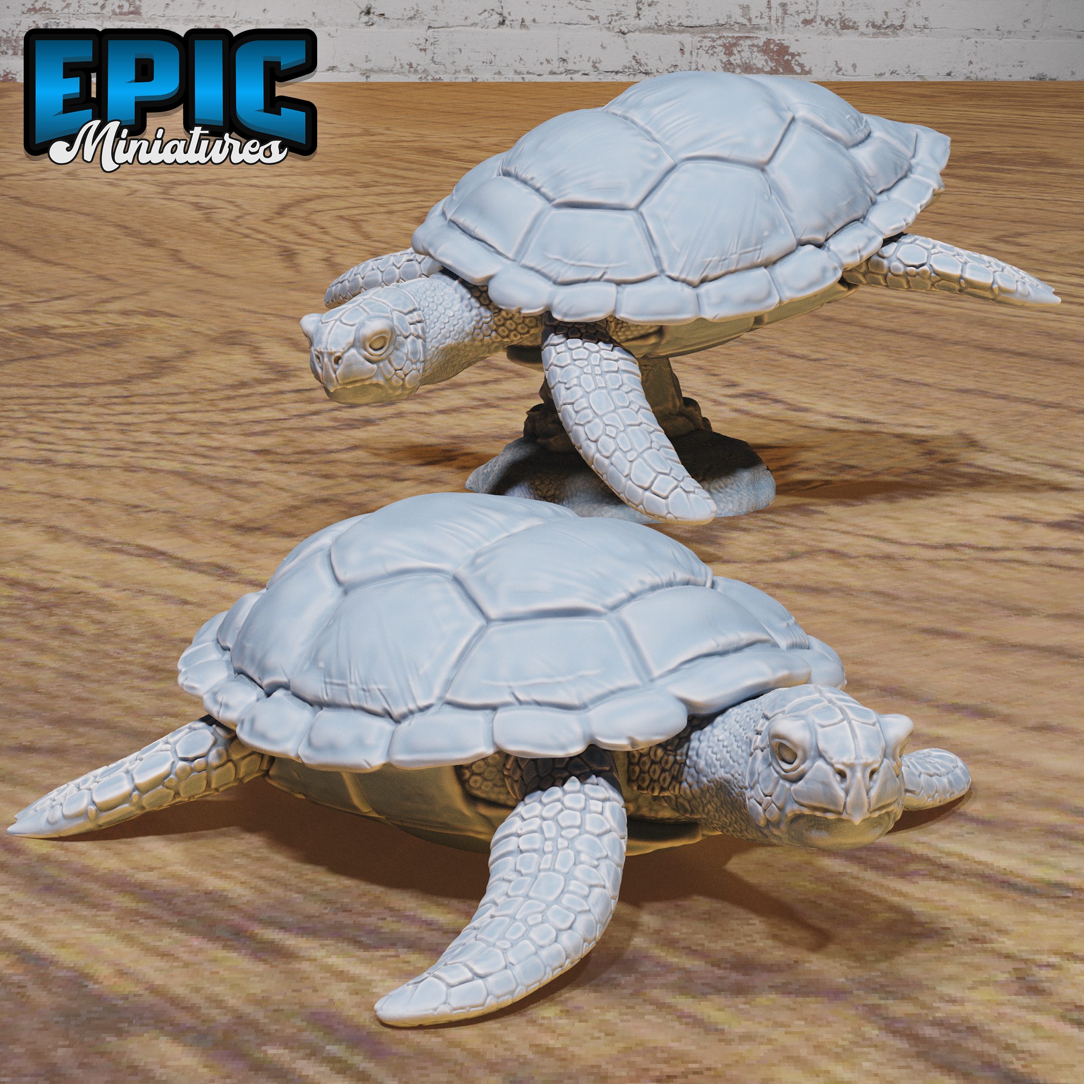 Sea Turtle by Epic Miniatures - Mysterious Ocean | DnD Tabletop Miniature