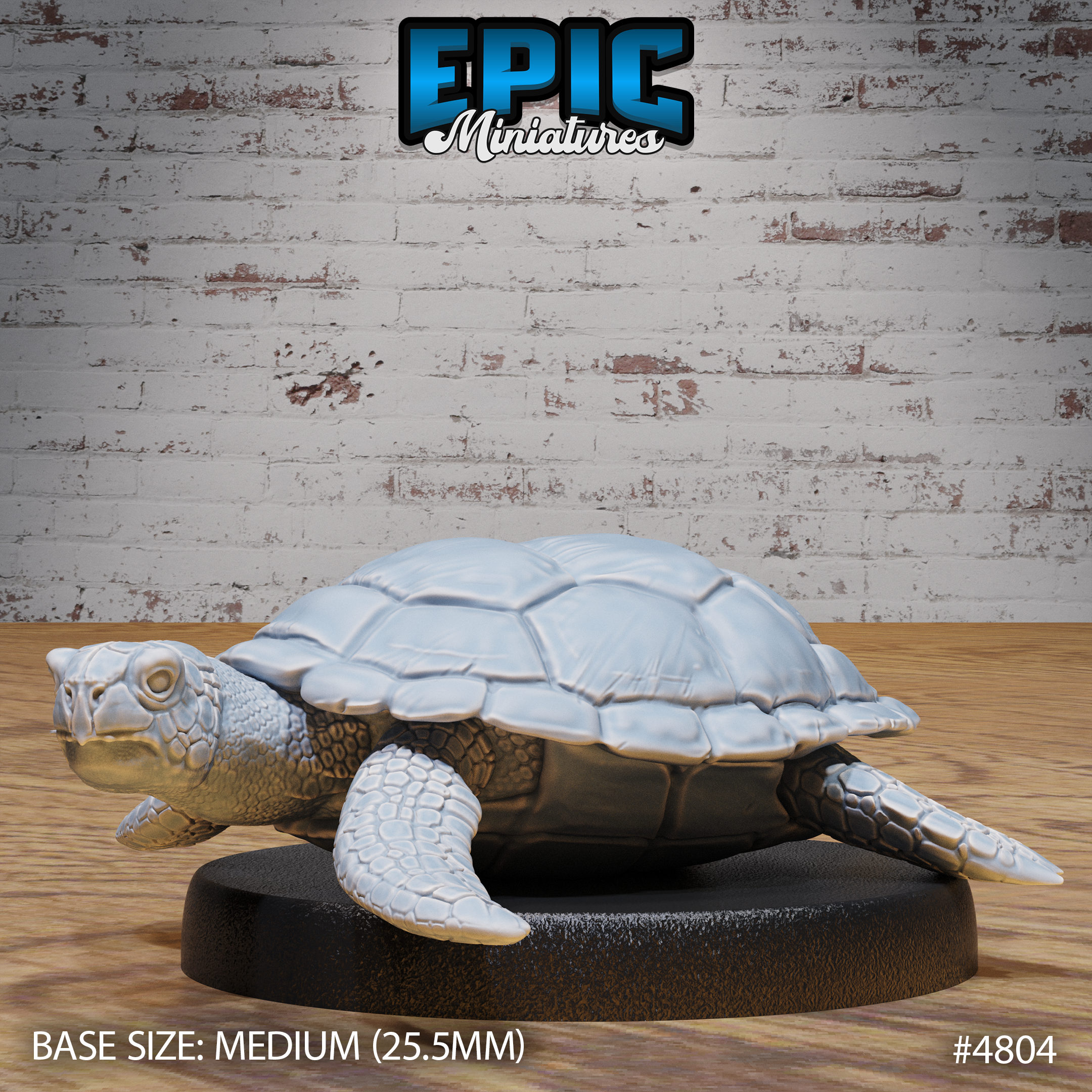 Sea Turtle by Epic Miniatures - Mysterious Ocean | DnD Tabletop Miniature