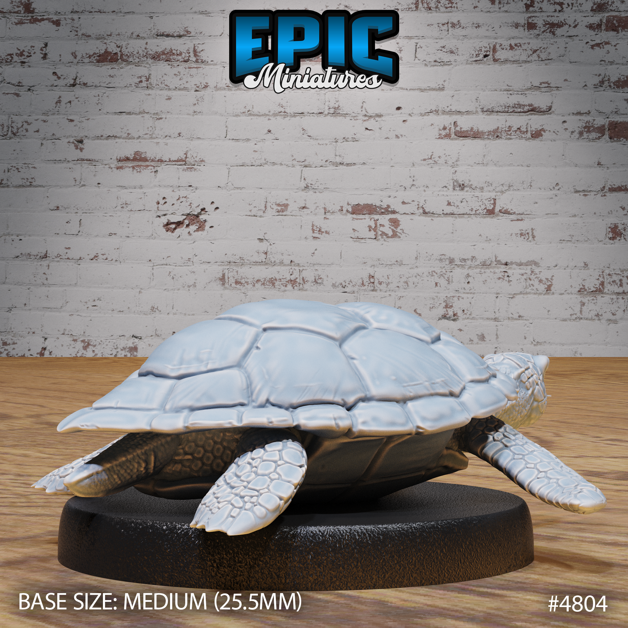 Sea Turtle by Epic Miniatures - Mysterious Ocean | DnD Tabletop Miniature