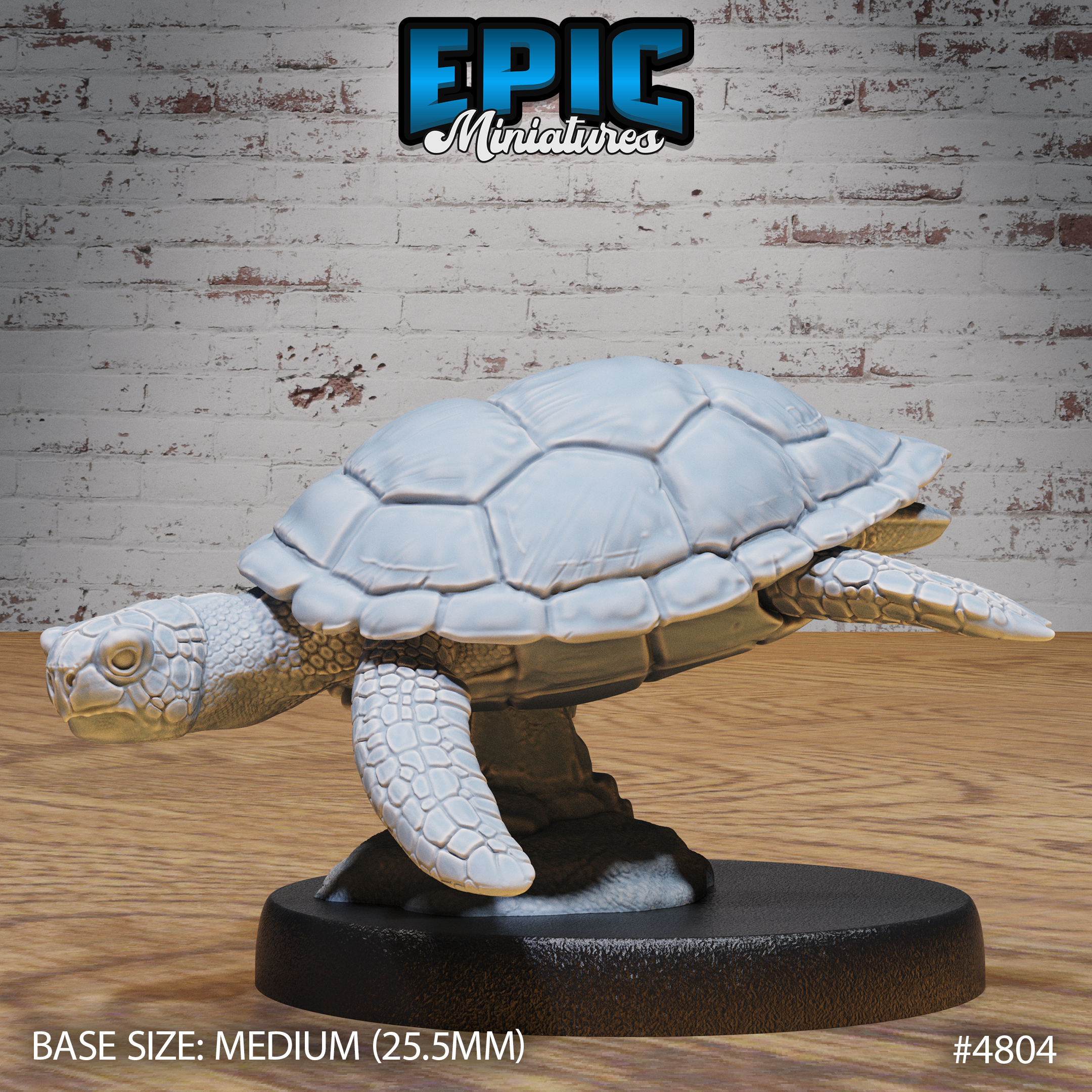 Sea Turtle by Epic Miniatures - Mysterious Ocean | DnD Tabletop Miniature