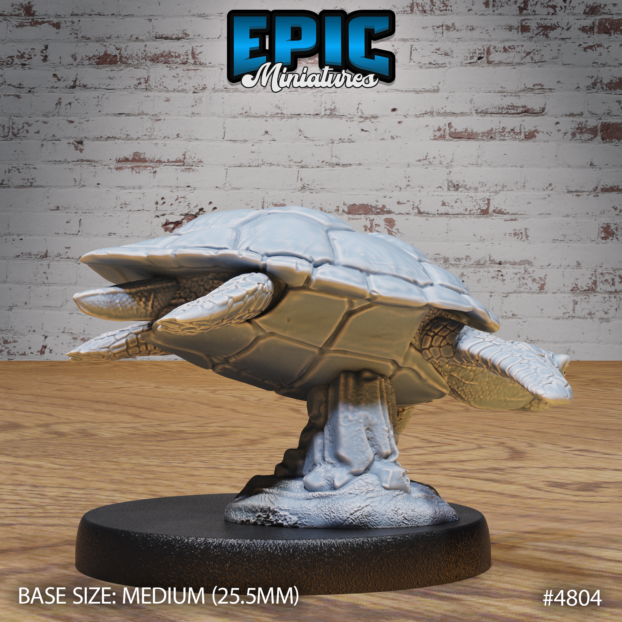 Sea Turtle by Epic Miniatures - Mysterious Ocean | DnD Tabletop Miniature