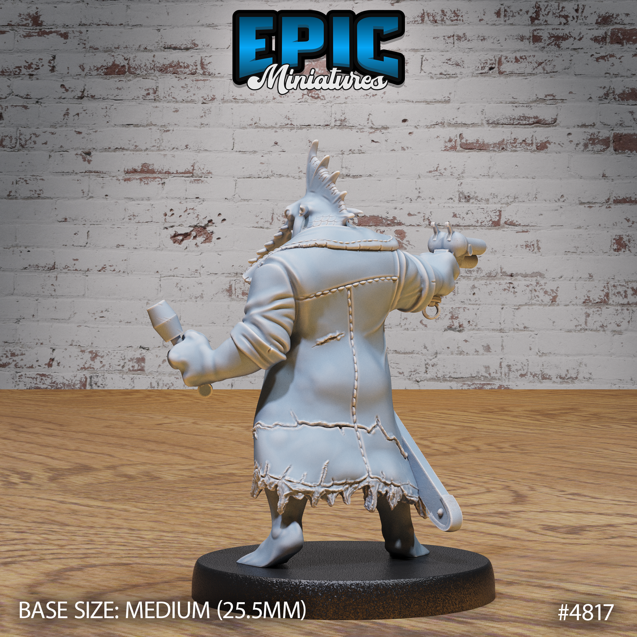 Sawhead Pirates by Epic Miniatures - Mysterious Ocean | DnD Tabletop Miniatures (28mm Scale)