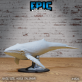 Humpback Whale #4826-#4827 by Epic Miniatures - Mysterious Ocean | DnD Tabletop Miniatures (28mm Scale)
