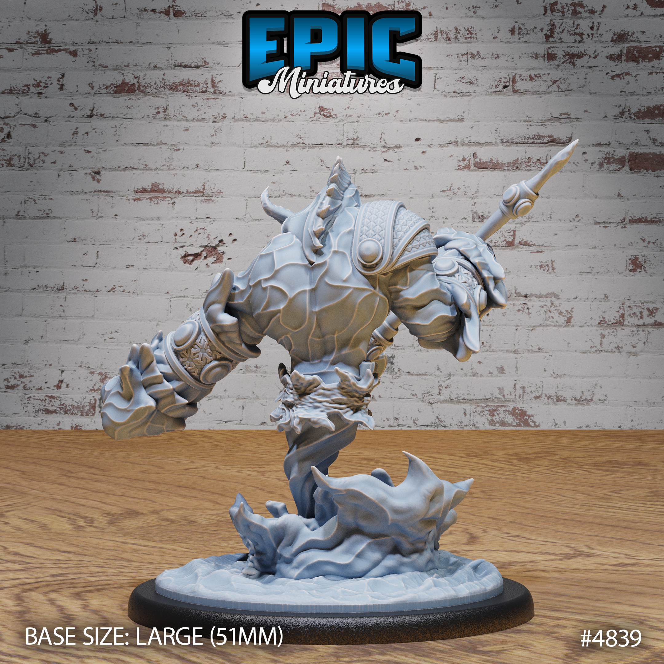 Water Elemental Guard #4839-#4841 by Epic Miniatures | 28mm Scale D&D Tabletop Miniature