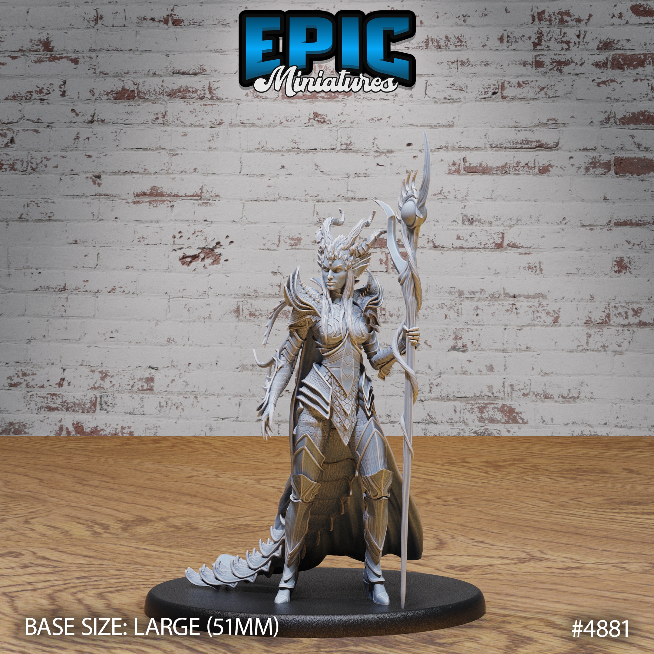 Queen Tiamat Avatar #4881-#4883 by Epic Miniatures