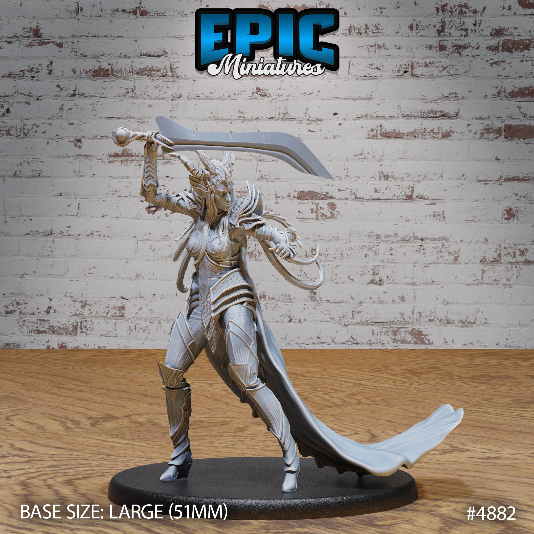 Queen Tiamat Avatar #4881-#4883 by Epic Miniatures
