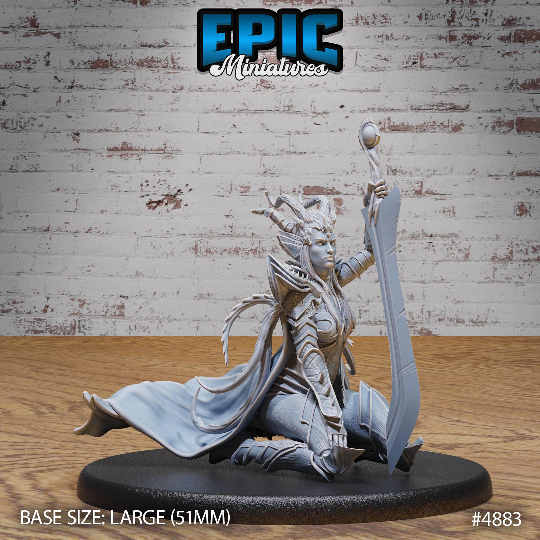 Queen Tiamat Avatar #4881-#4883 by Epic Miniatures