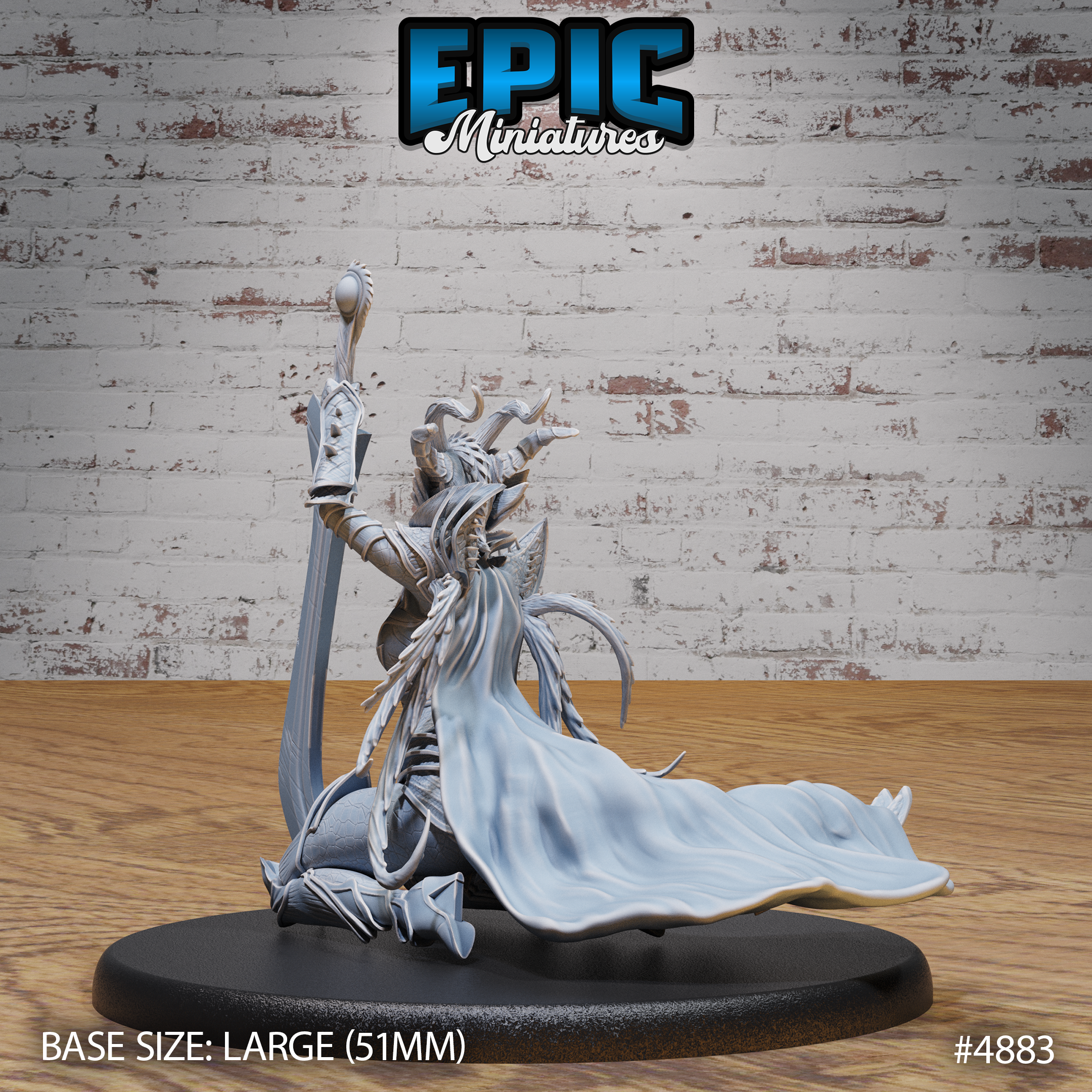 Queen Tiamat Avatar #4881-#4883 by Epic Miniatures