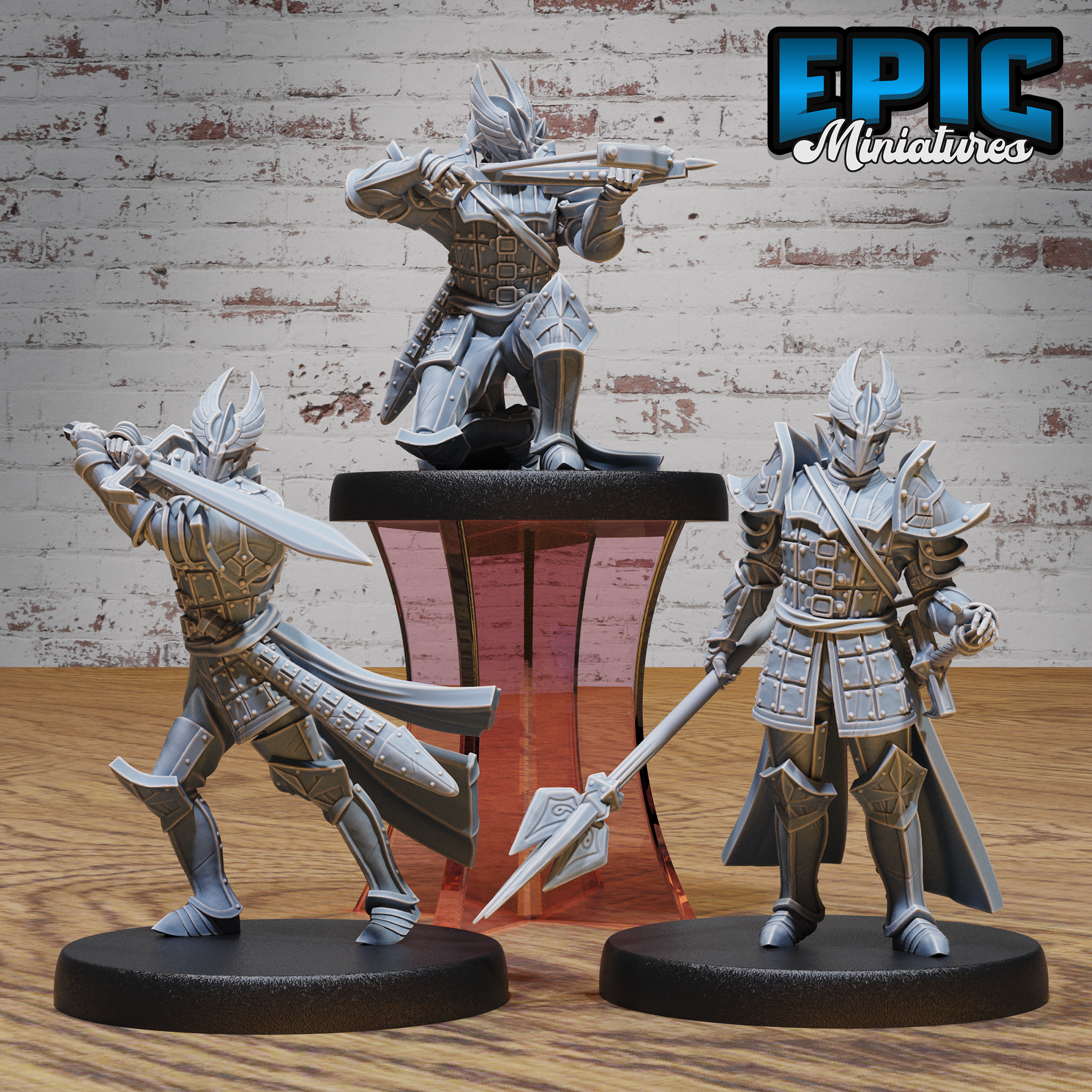 Platinum Paladin by Epic Miniatures | D&D Tabletop Miniatures