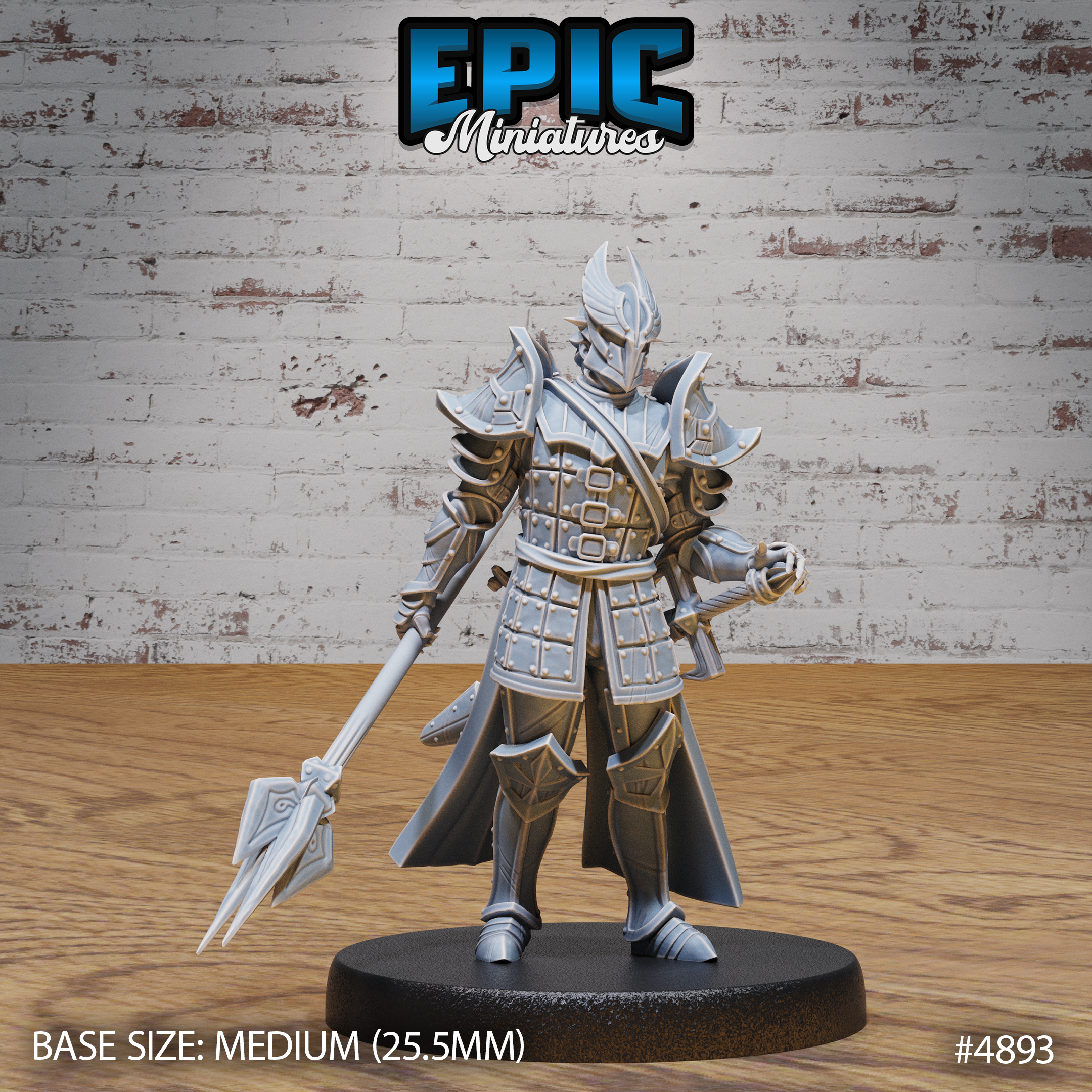 Platinum Paladin by Epic Miniatures | D&D Tabletop Miniatures