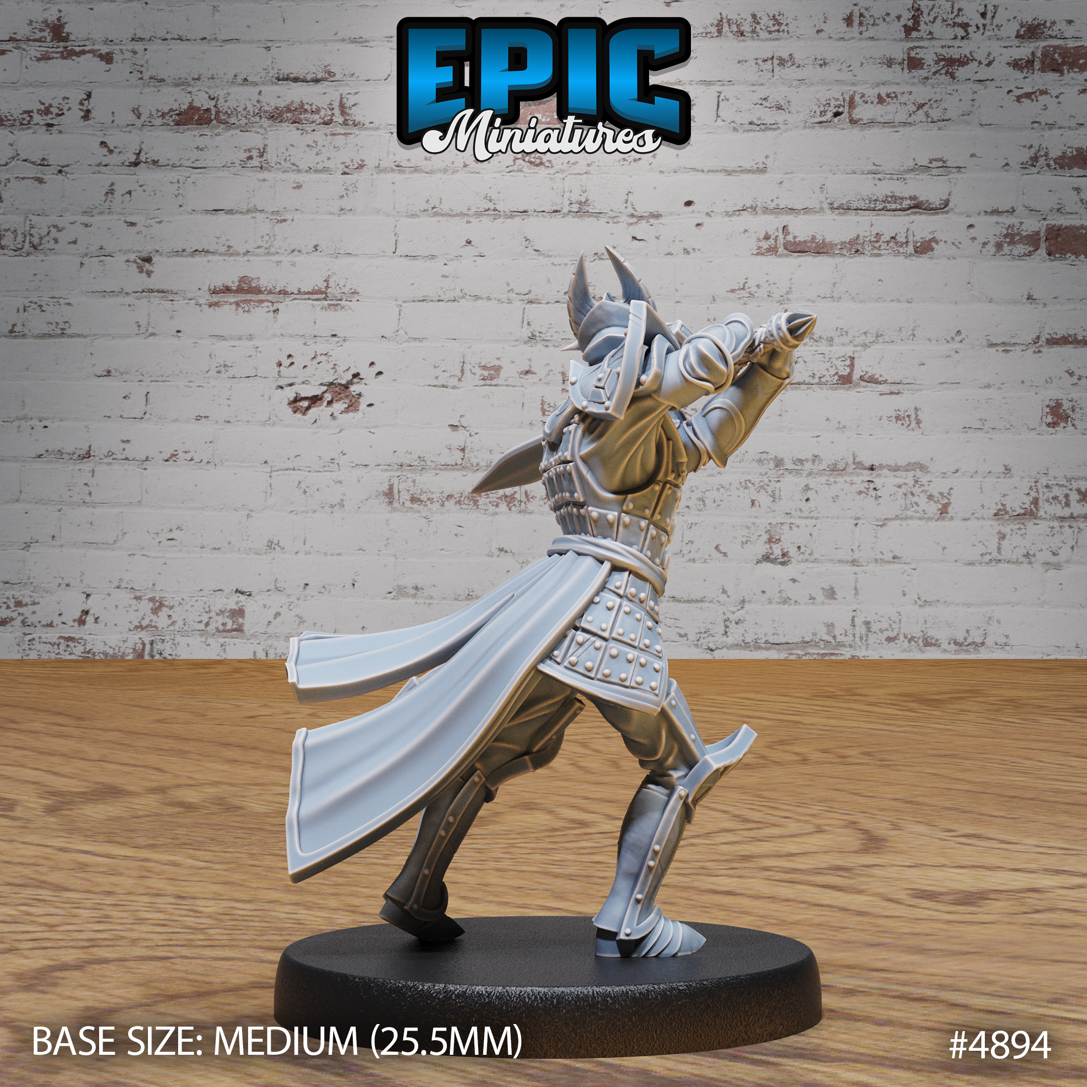 Platinum Paladin by Epic Miniatures | D&D Tabletop Miniatures