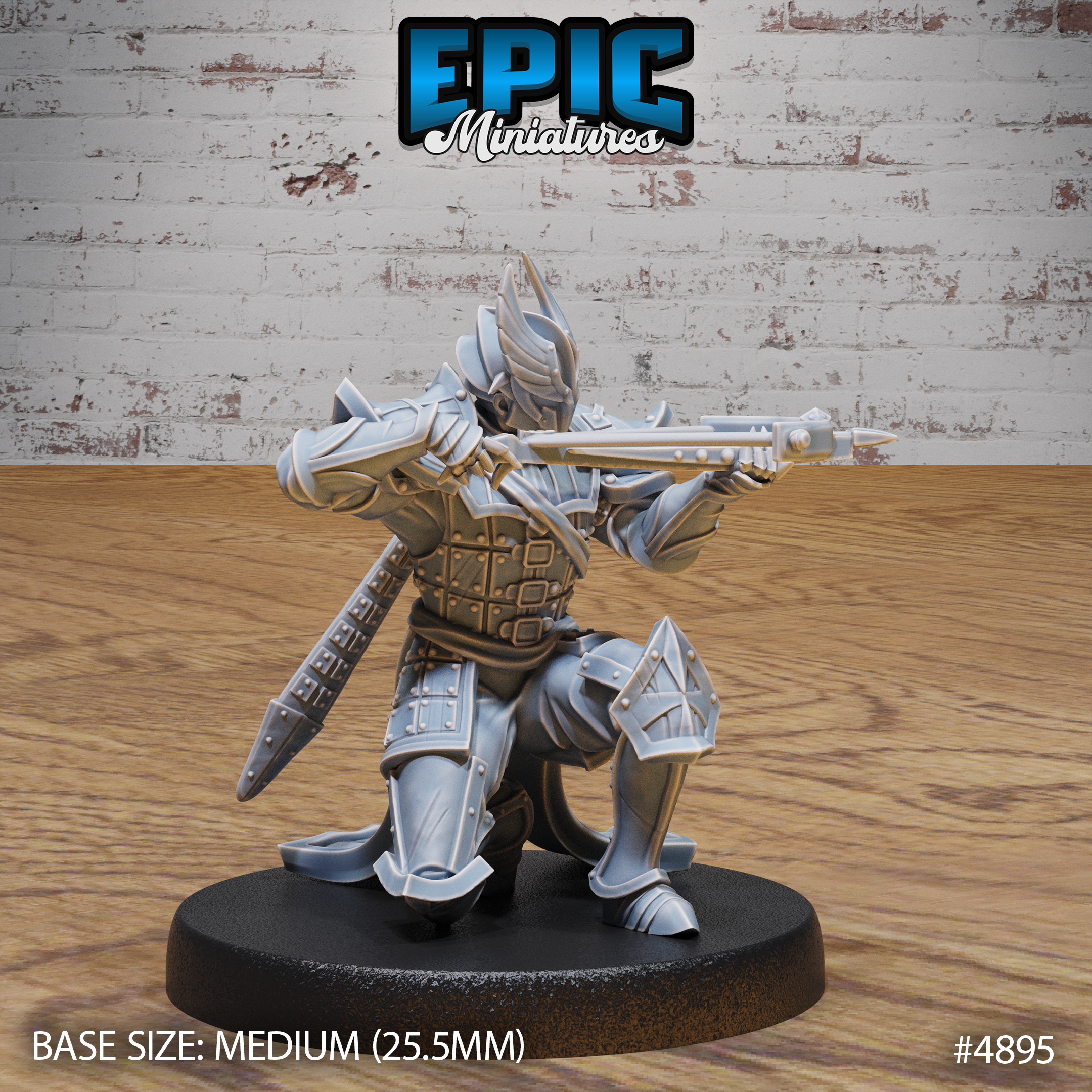Platinum Paladin by Epic Miniatures | D&D Tabletop Miniatures