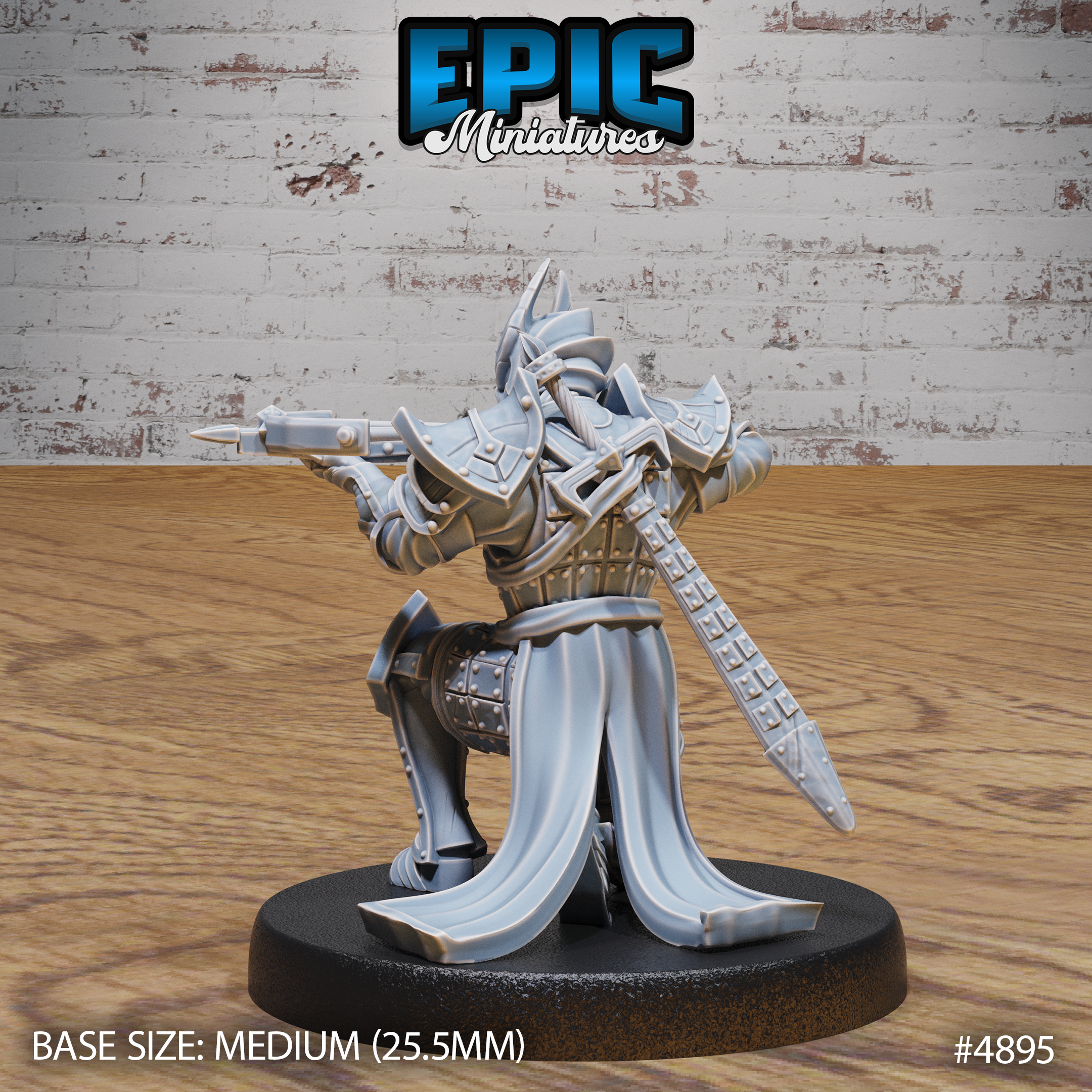 Platinum Paladin by Epic Miniatures | D&D Tabletop Miniatures