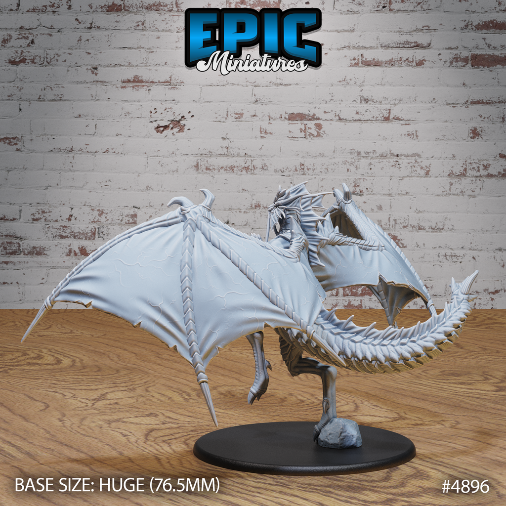 Platinum Dragon by Epic Miniatures | D&D Tabletop Miniatures
