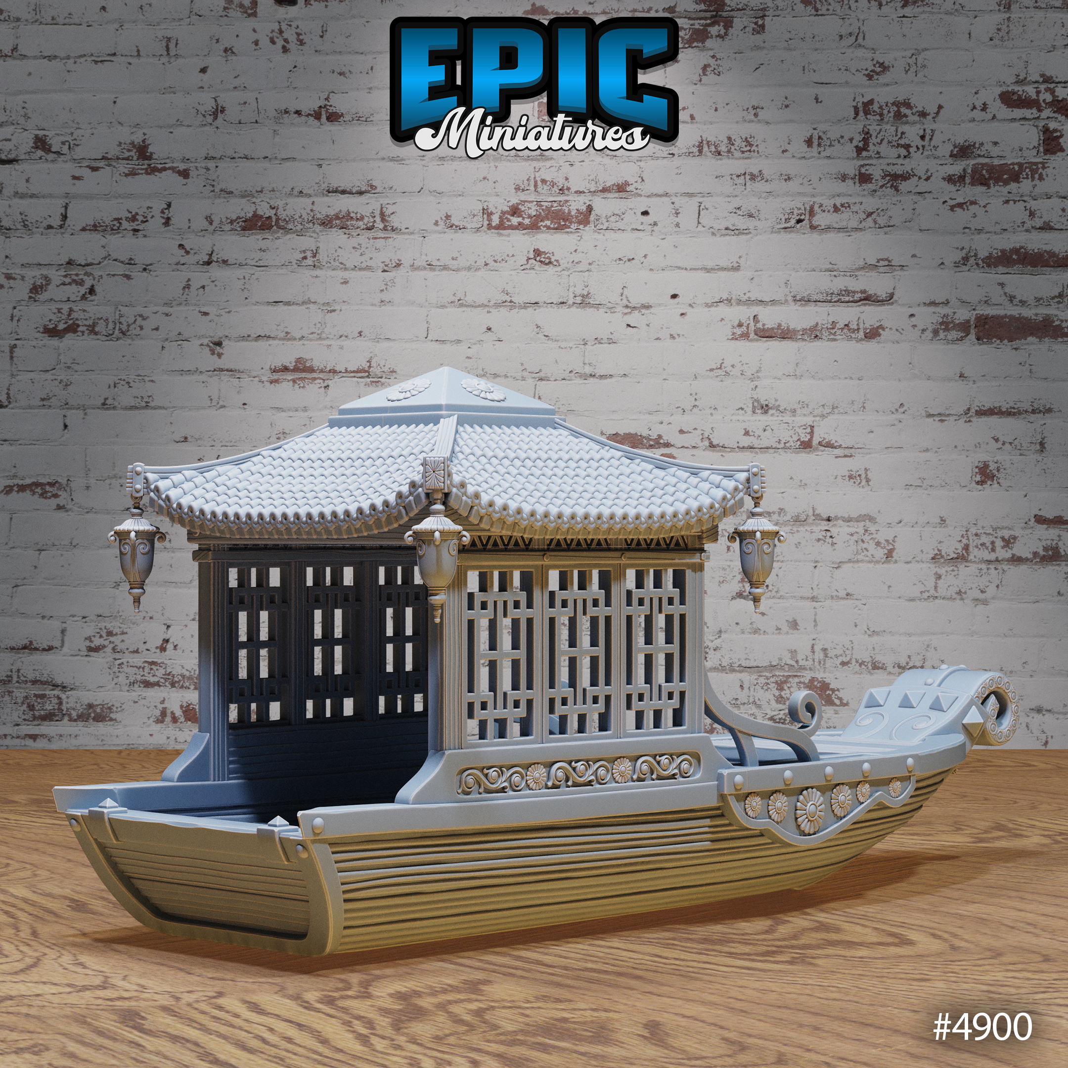 Legends of the East - Eastern Boats - Epic Miniatures D&D Tabletop Miniature