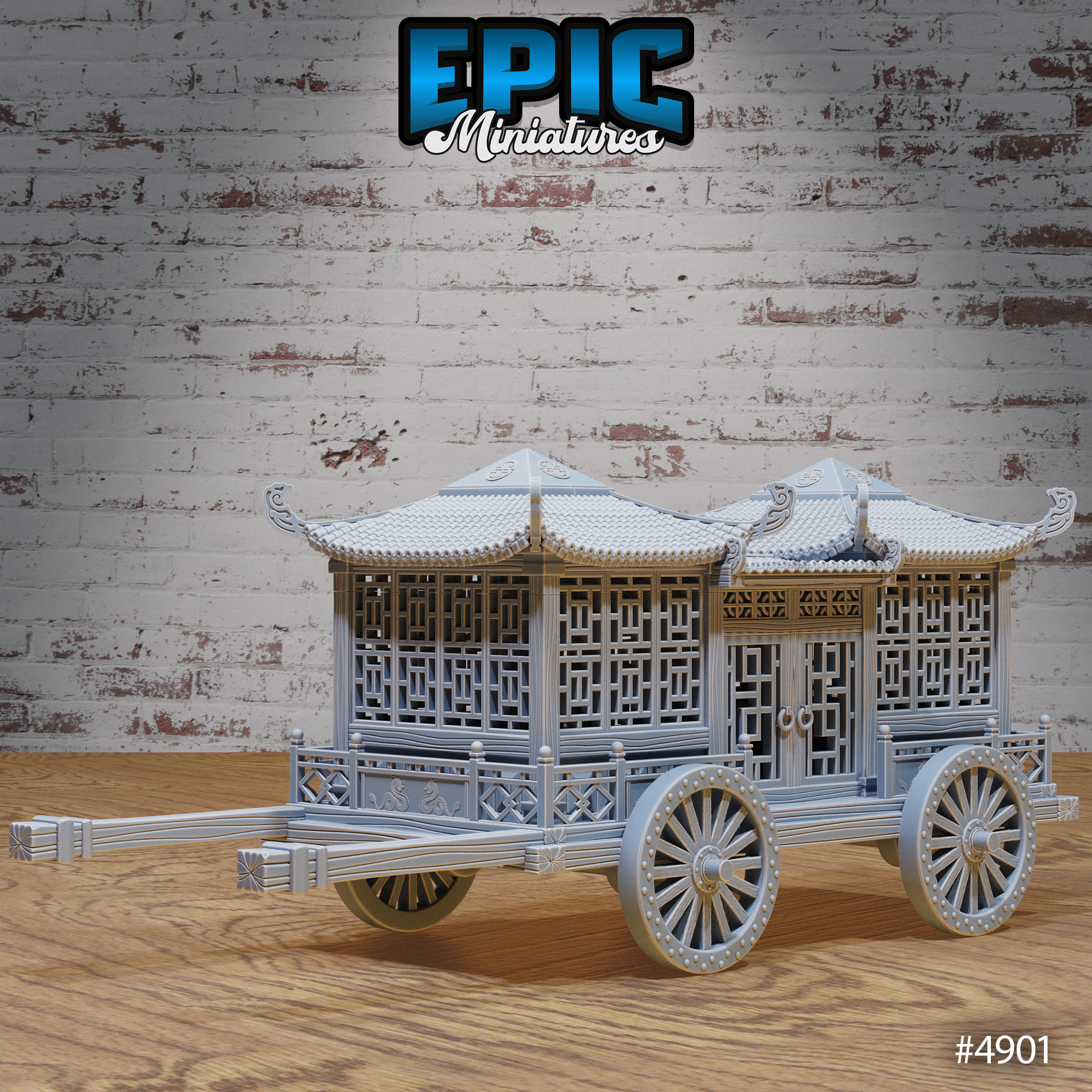 Noble Carriage | Legends of the East Collection | Epic Miniatures