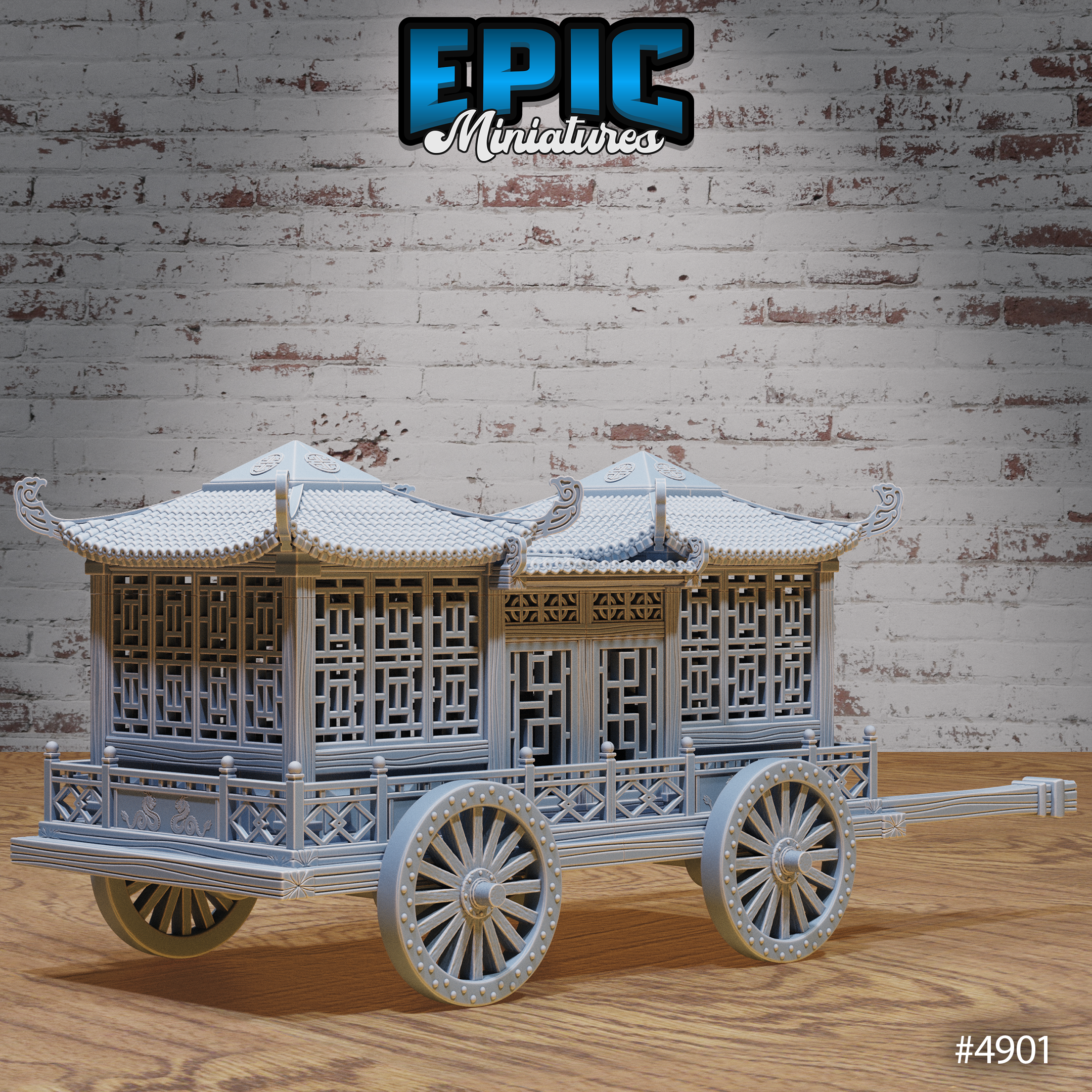 Noble Carriage | Legends of the East Collection | Epic Miniatures