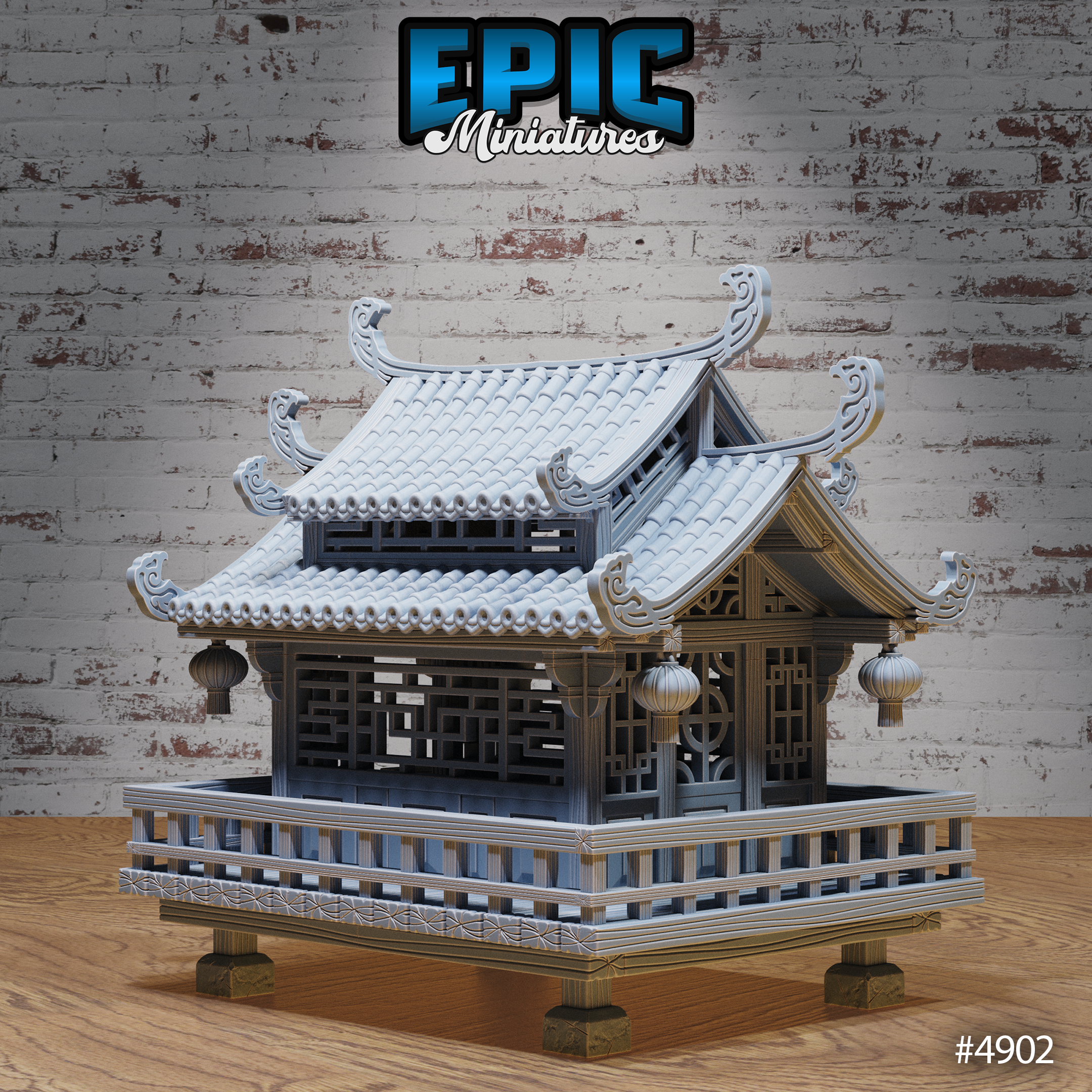 Village Houses | Legends of the East Collection | Epic Miniatures | D&D Tabletop Miniature