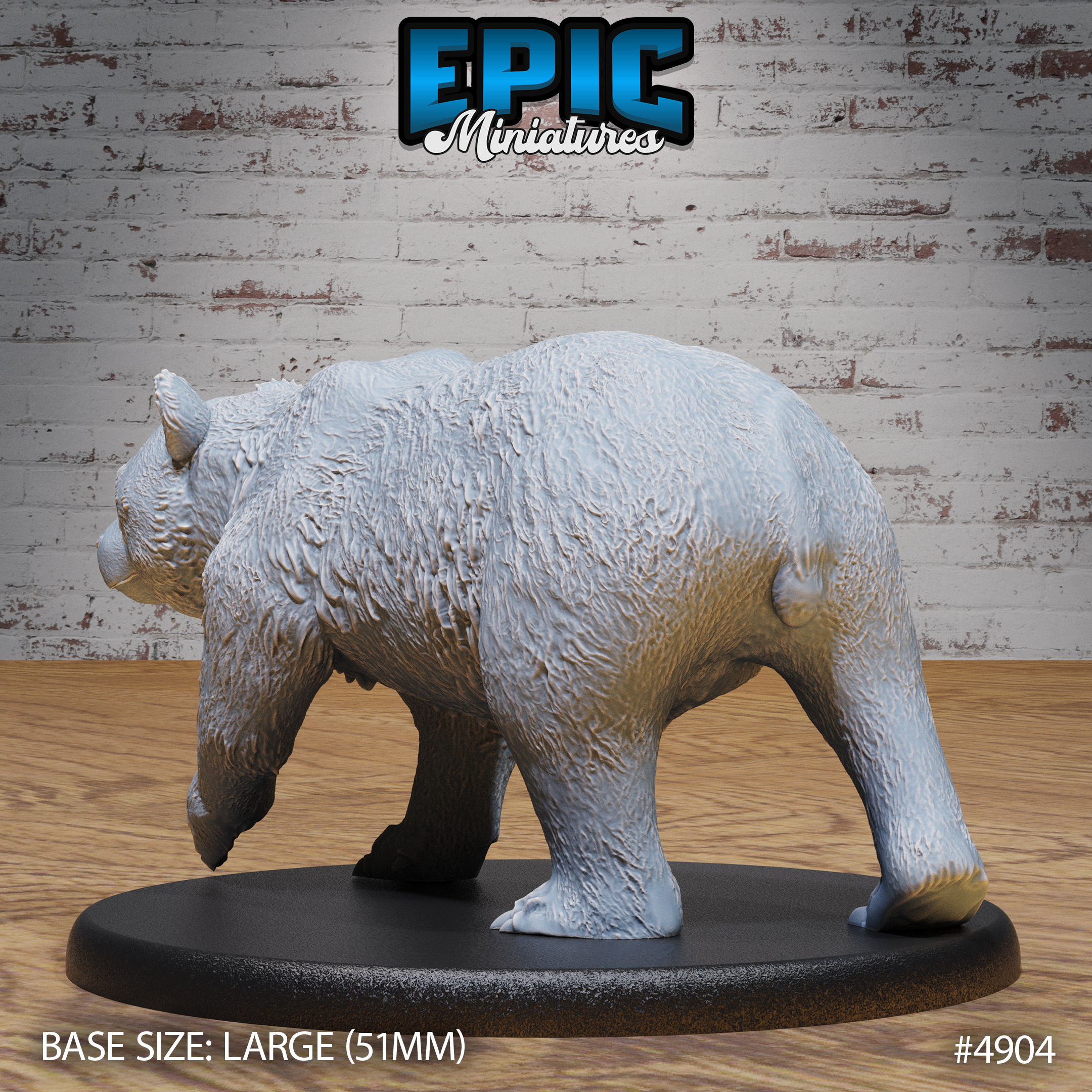 Adorable Panda Bear Miniatures (#4904-#4905) | Epic Miniatures