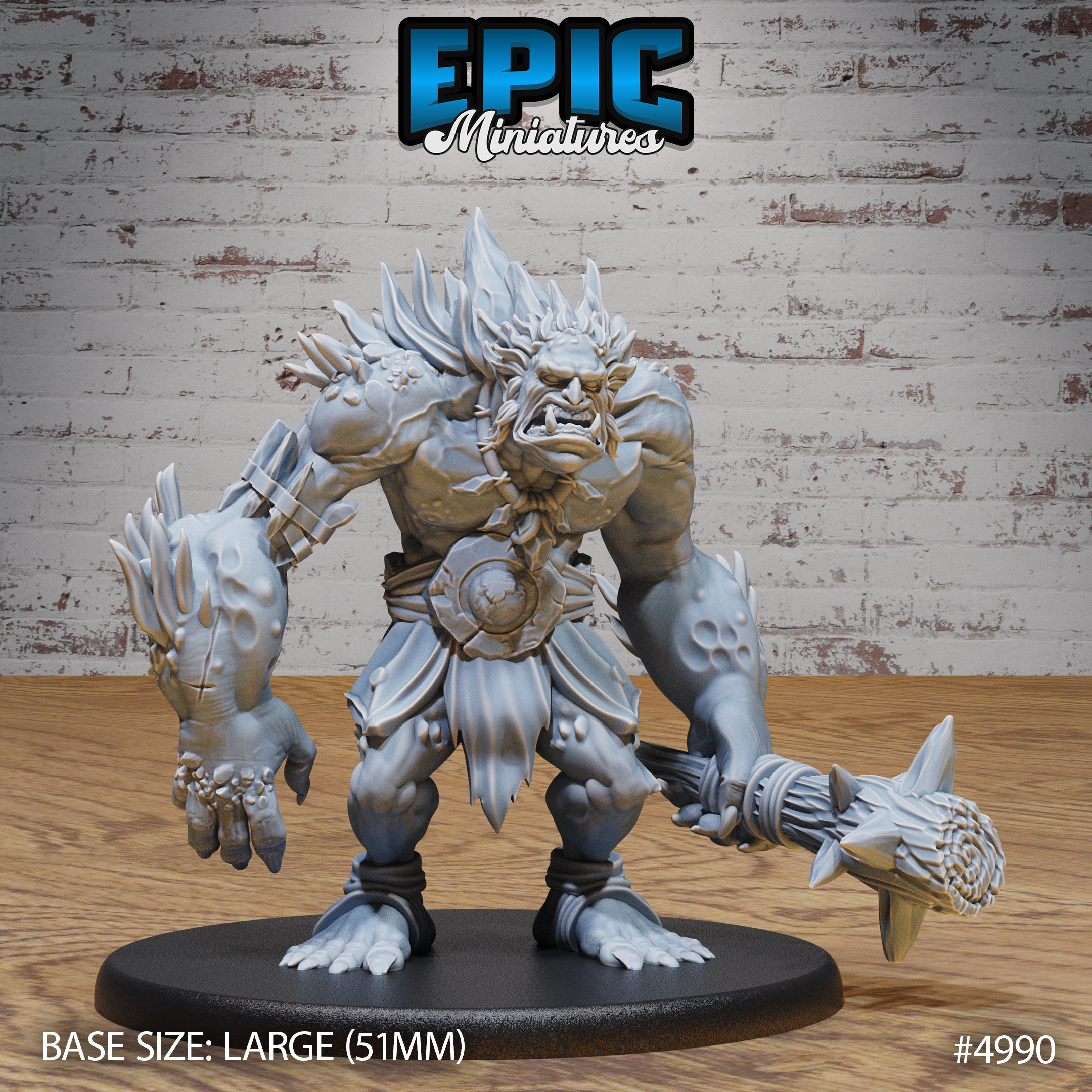 Savage Troll by Epic Miniatures | D&D Tabletop Miniature