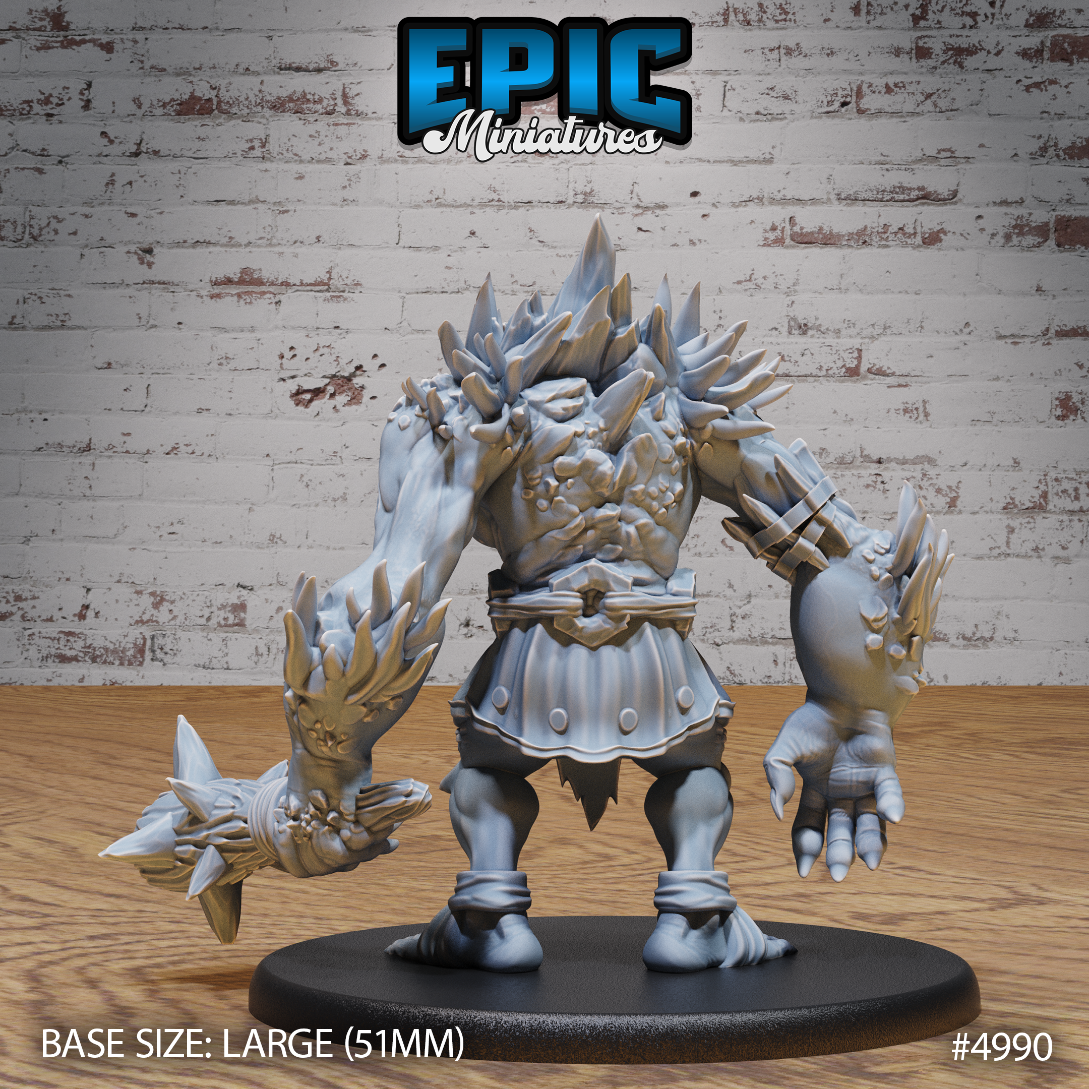 Savage Troll by Epic Miniatures | D&D Tabletop Miniature