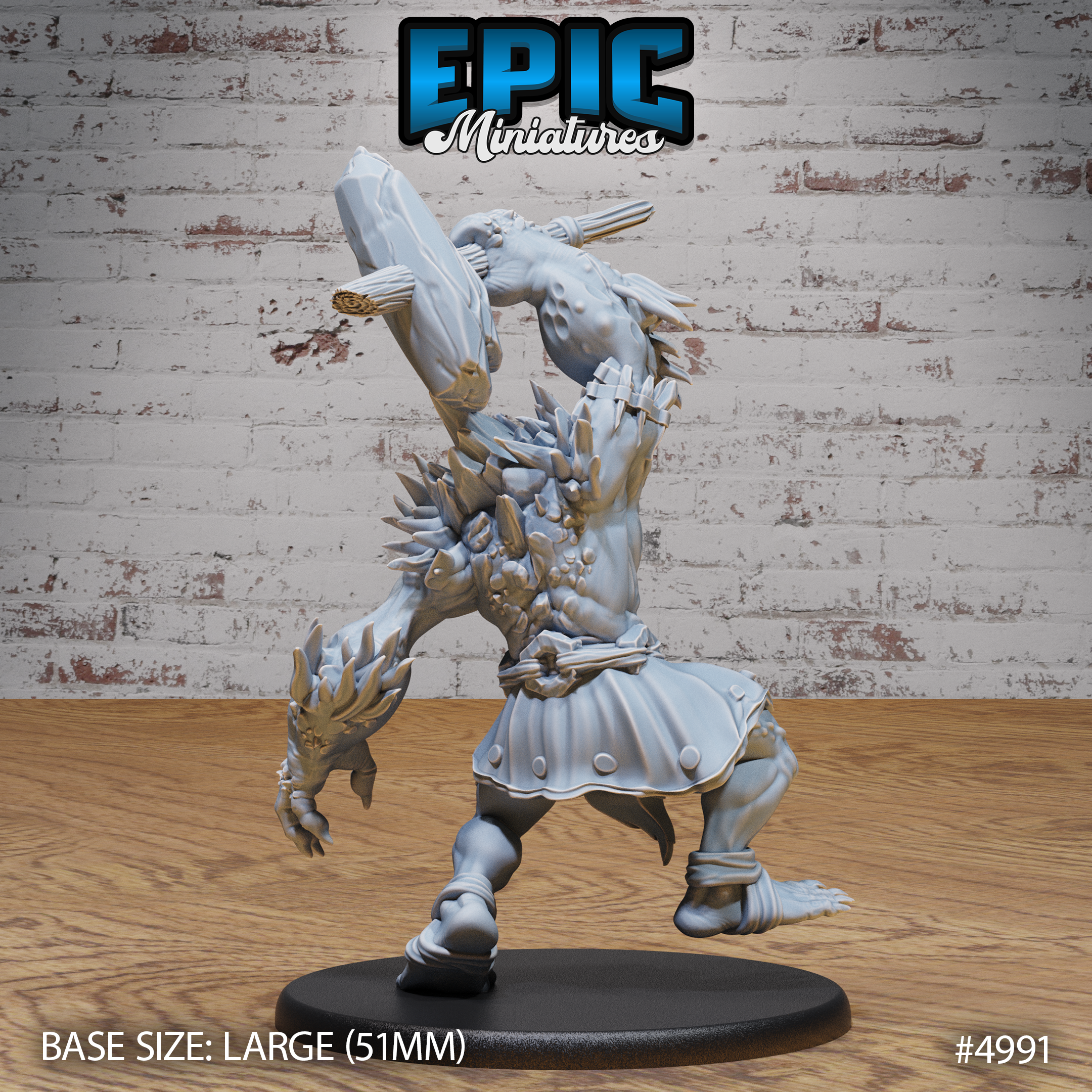Savage Troll by Epic Miniatures | D&D Tabletop Miniature