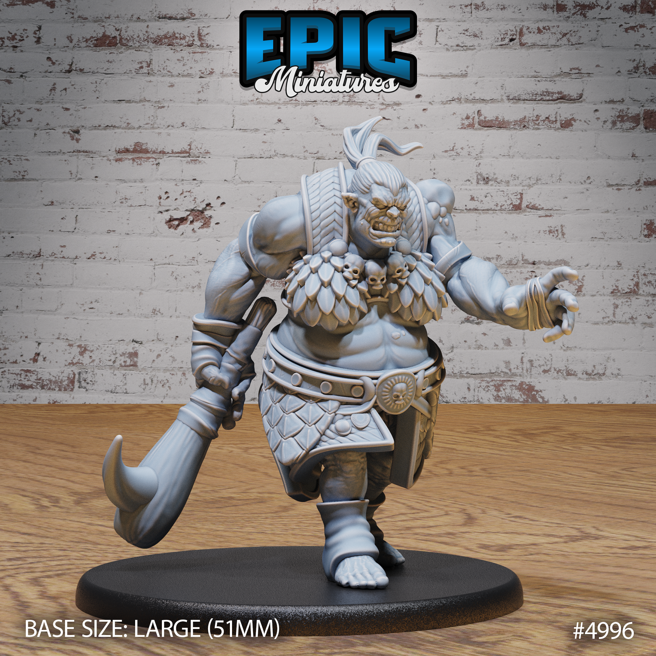 Orog Female by Epic Miniatures | D&D Tabletop Miniature