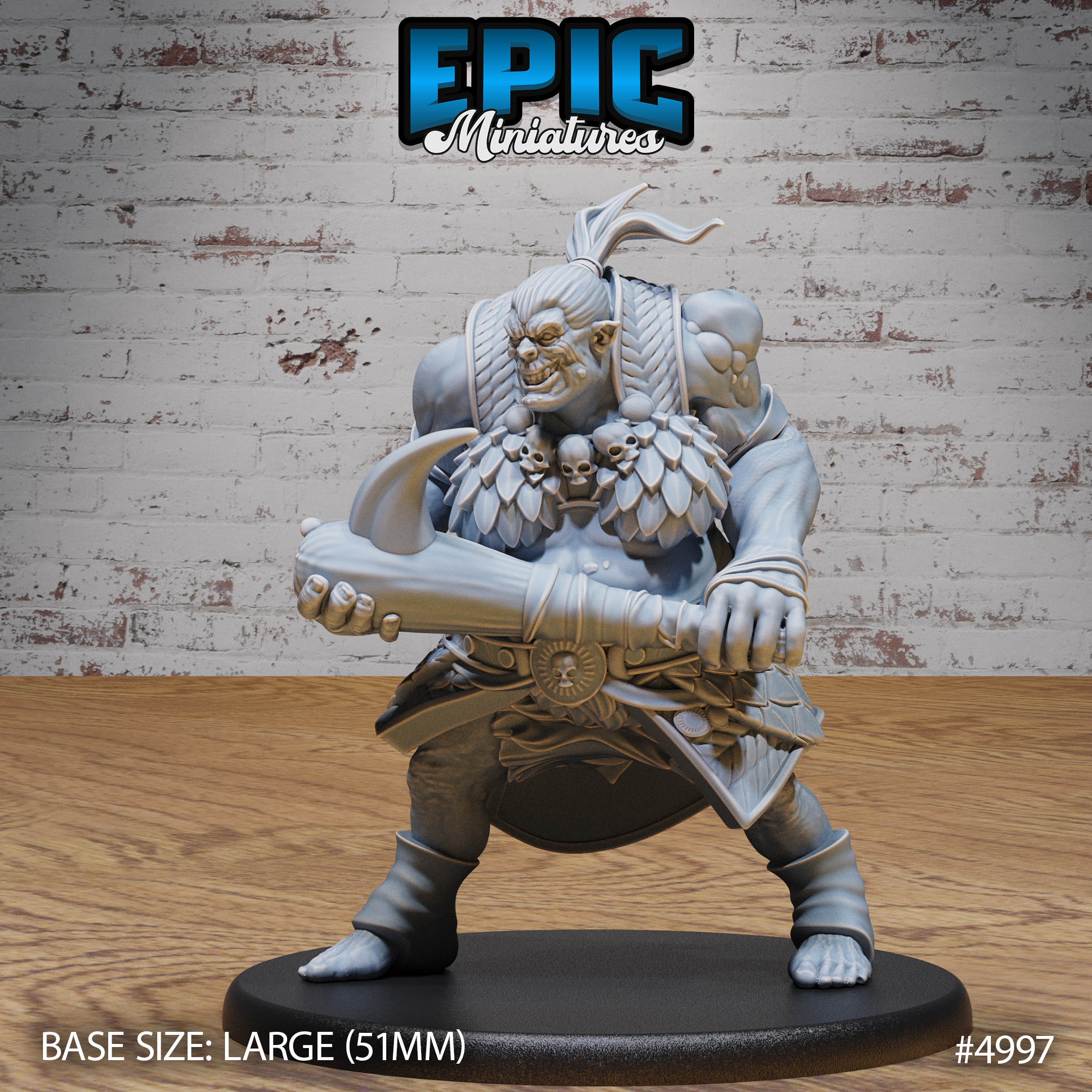 Orog Female by Epic Miniatures | D&D Tabletop Miniature