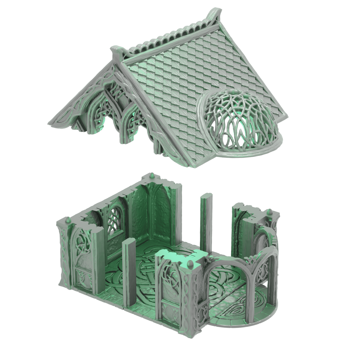 Elven Home - 28mm DND/Wargame/RPG Terrain