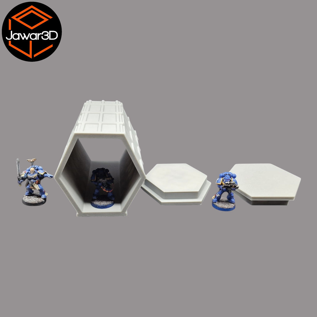 Container - 28mm Wargaming Scatter Terrain Scenery Tabletop Miniature