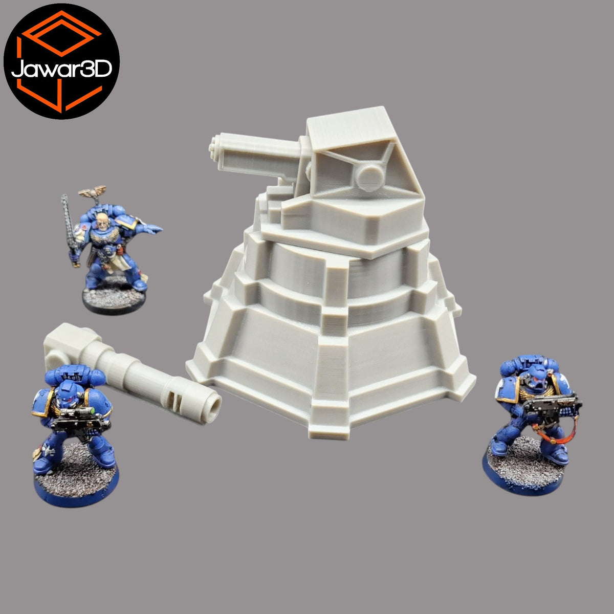 Gun Battery - 28mm Wargaming Scatter Terrain Scenery Tabletop Miniature