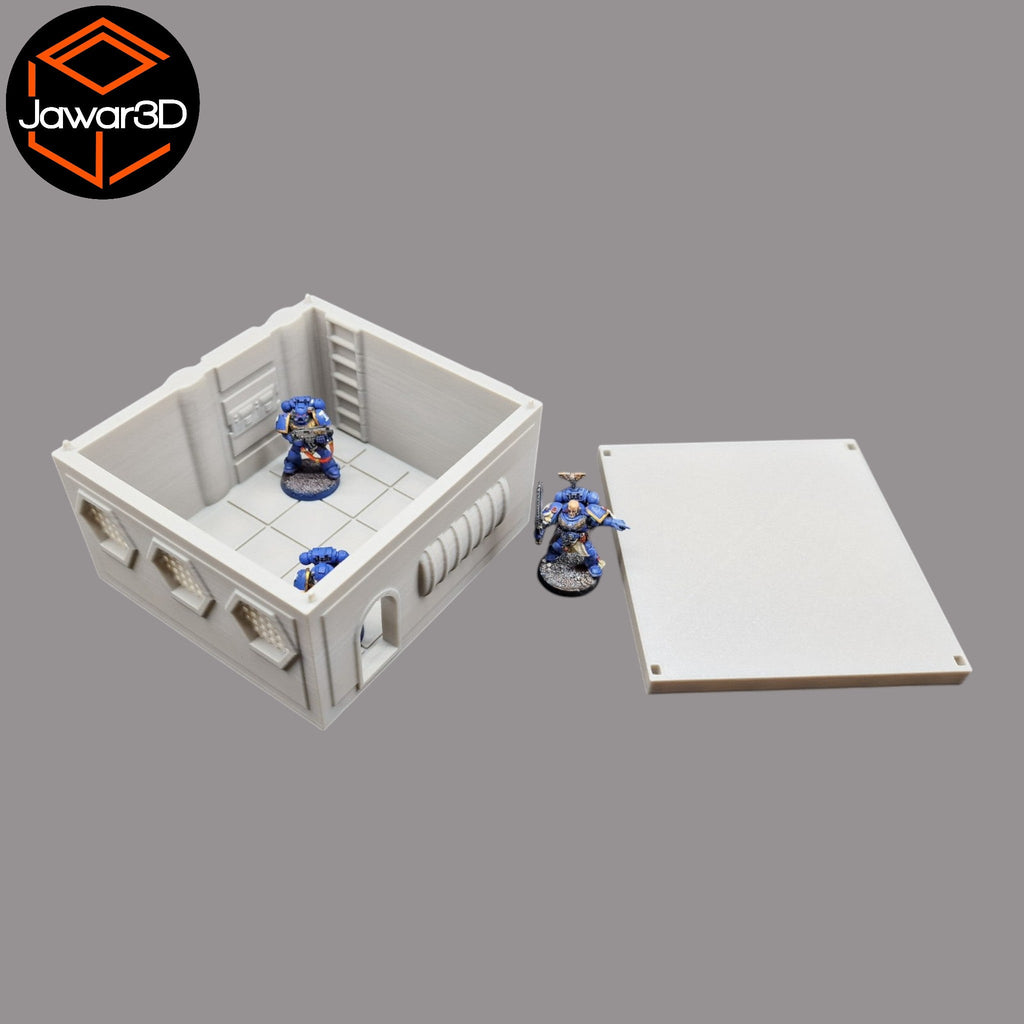 Sci-Fi House - 28mm Wargaming Scatter Terrain Scenery Tabletop Miniature